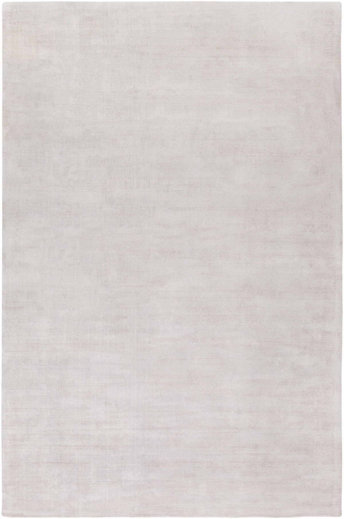 Gray Hand Loomed 100% Viscose Modern Rectangle Handmade rug, Indoor use only, no fringe, non-washable. runner also available