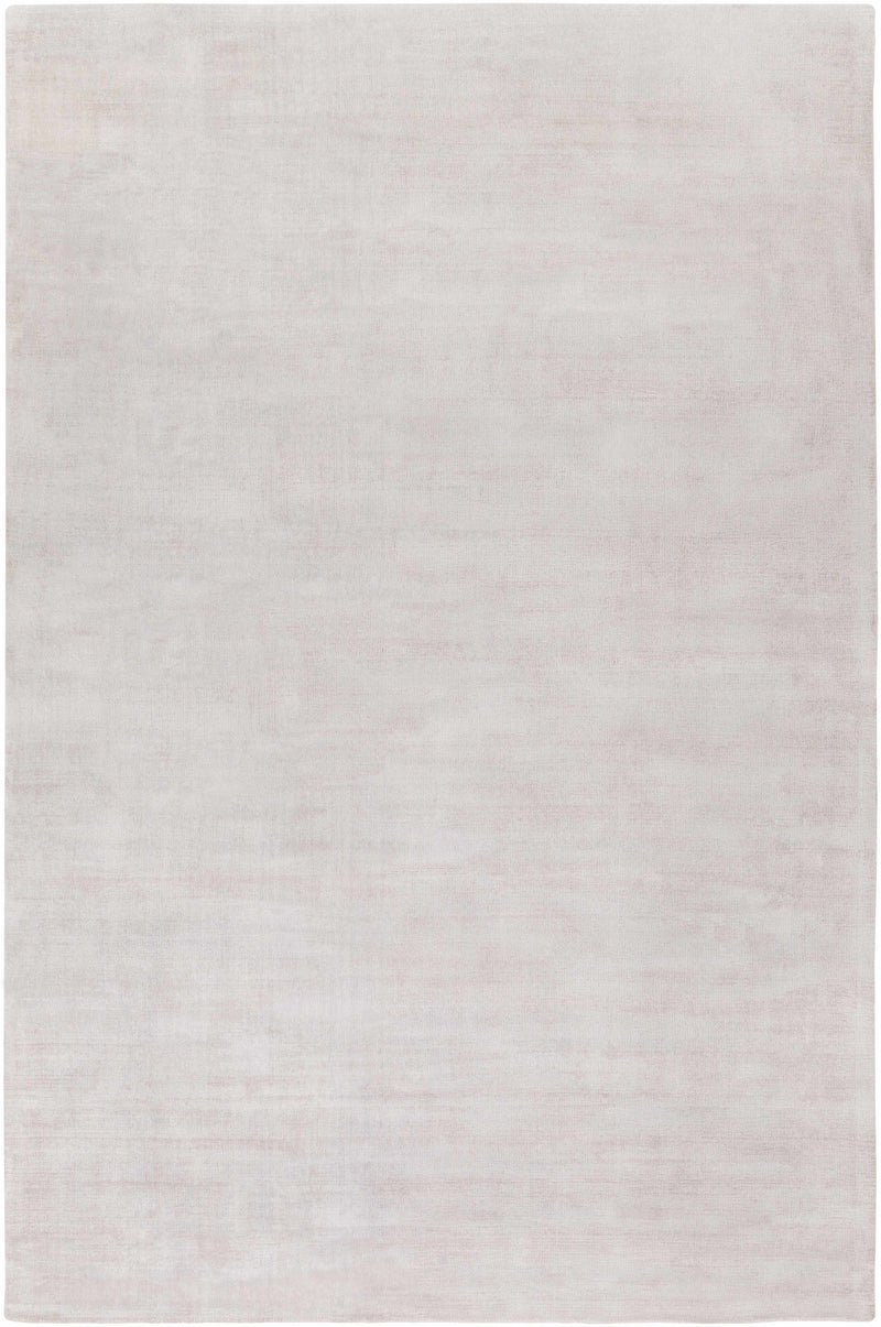 Gray Hand Loomed 100% Viscose Modern Rectangle Handmade rug, Indoor use only, no fringe, non-washable. runner also available