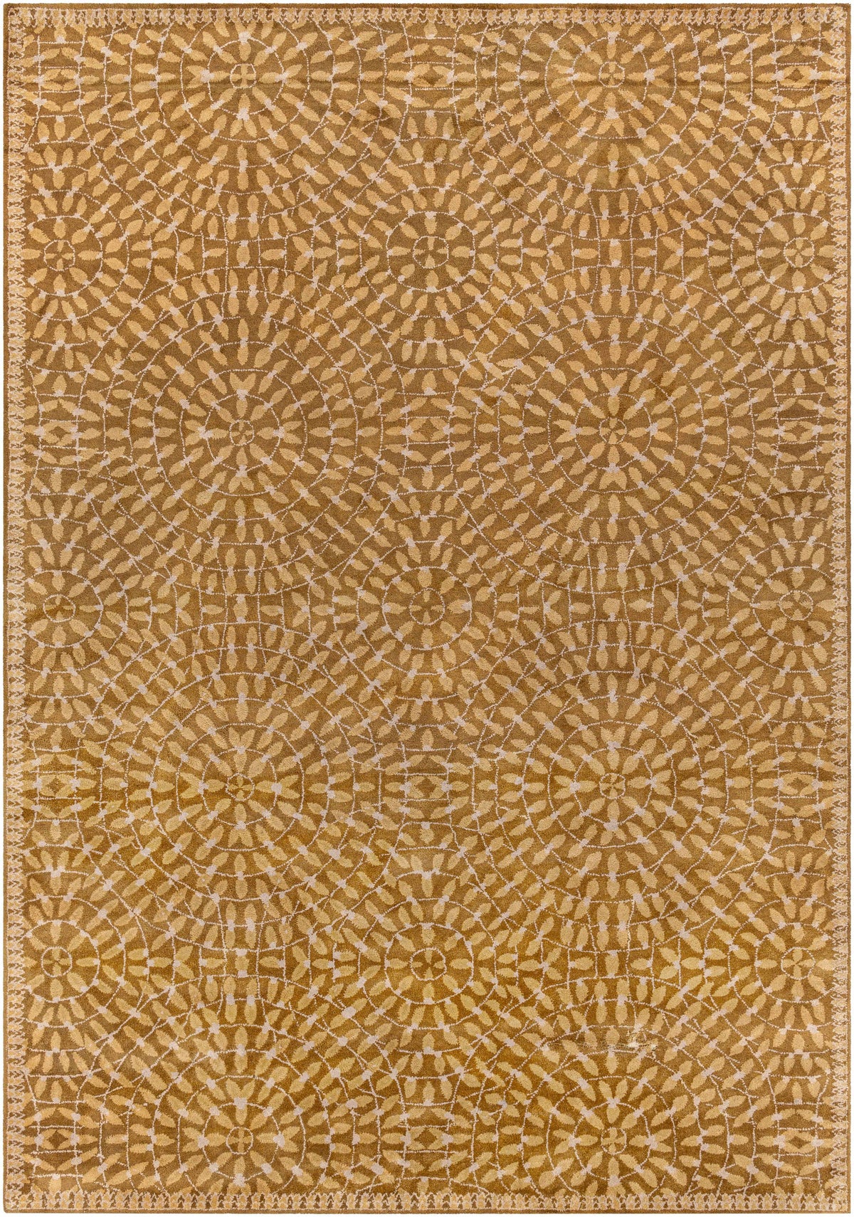 Brown Hand Tufted 100% NZ Wool Modern Rectangle Handmade rug, Indoor use only, no fringe, non-washable.