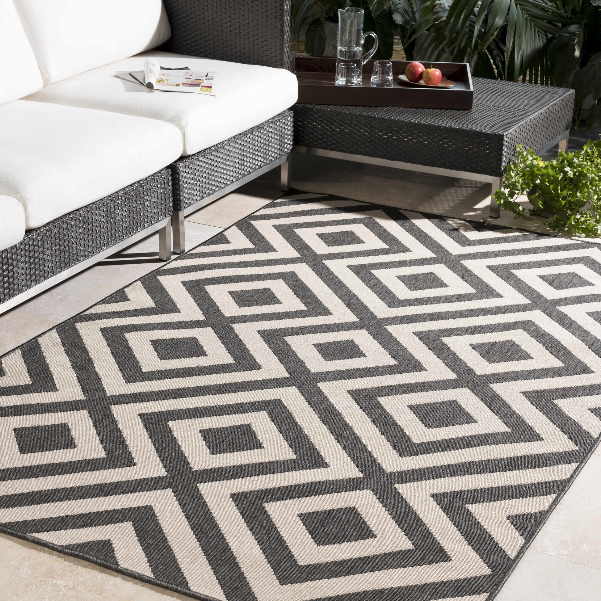 Alfresco ALF-9639 Machine Woven Rug
