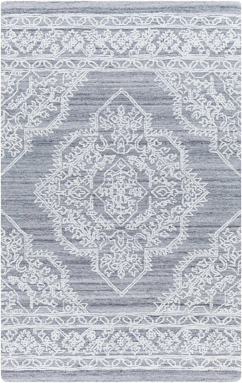 White Hand Tufted 100% Recycled PET Yarn Traditional Rectangle Handmade rug, Indoor use only, no fringe, non-washable. runner also available