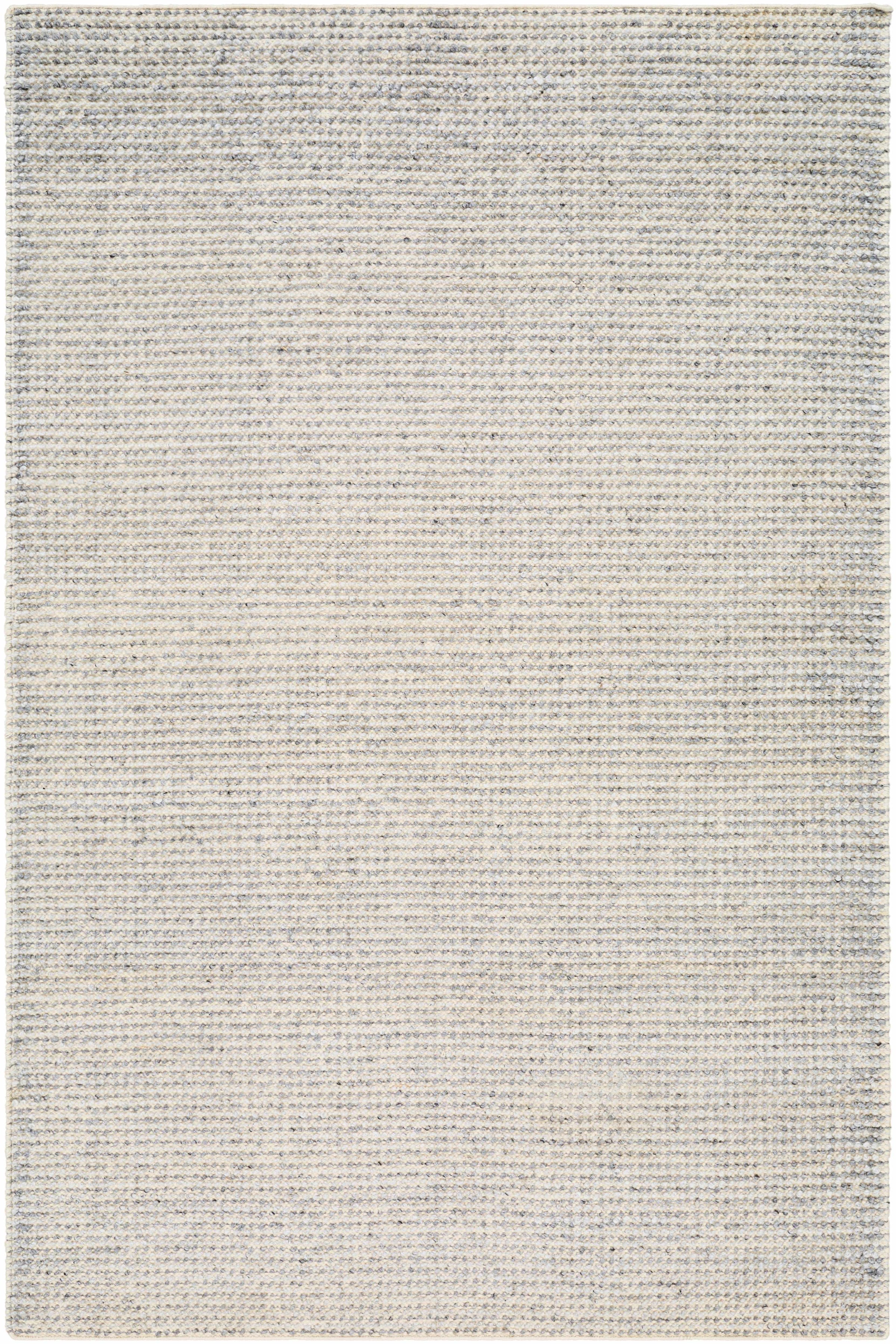 Cream Hand Woven 100% Recycled PET Yarn Modern Rectangle Handmade rug, Indoor use only, no fringe, non-washable. runner also available