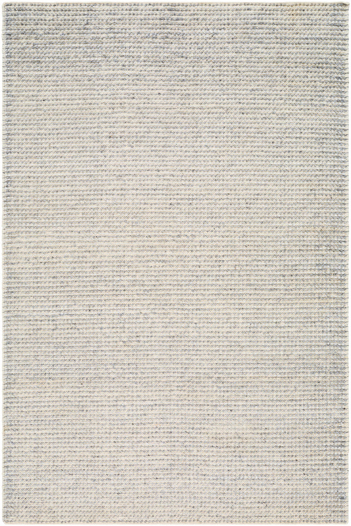 Cream Hand Woven 100% Recycled PET Yarn Modern Rectangle Handmade rug, Indoor use only, no fringe, non-washable. runner also available