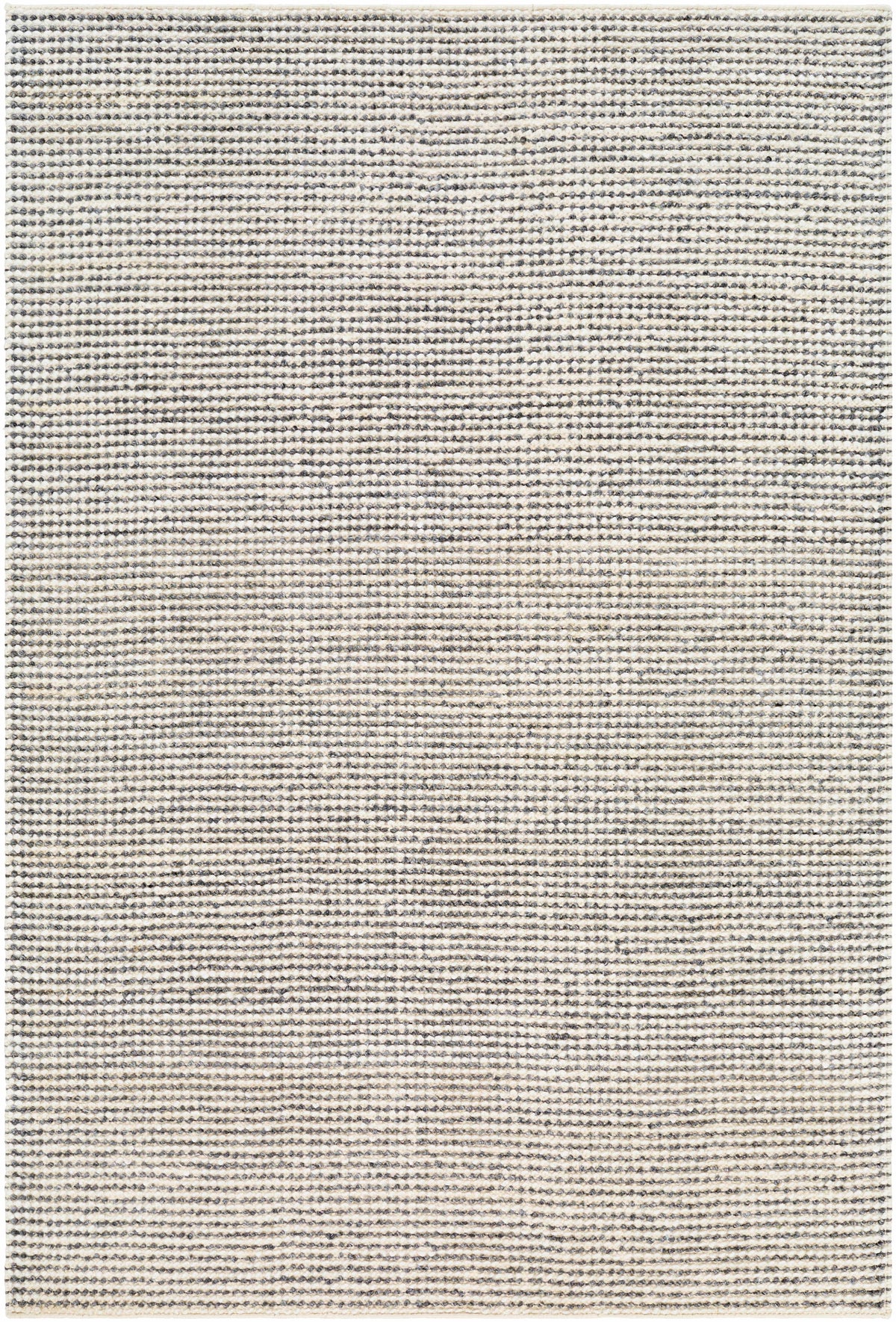 Off-White Hand Woven 100% Recycled PET Yarn Modern Rectangle Handmade rug, Indoor use only, no fringe, non-washable. runner also available