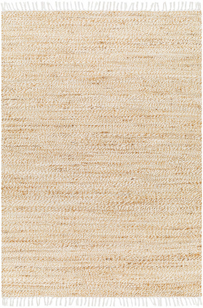 Camel Hand Woven 60% Cotton, 40% Jute Cottage Rectangle Handmade rug, Indoor use only, no fringe, non-washable. runner also available