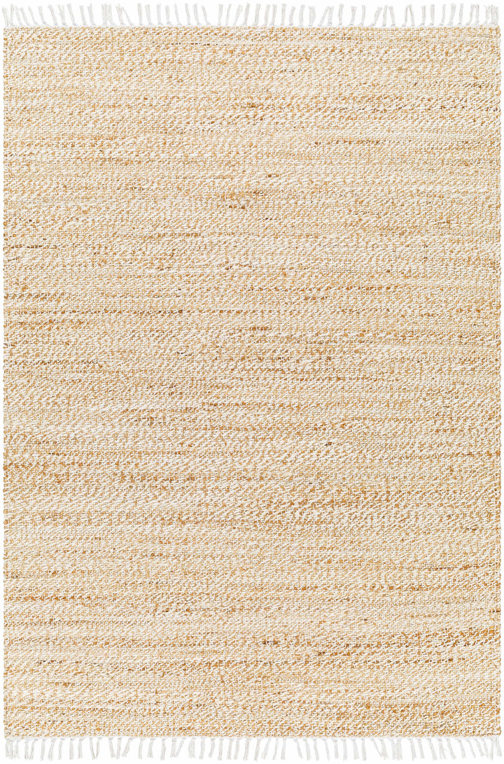 Camel Hand Woven 60% Cotton, 40% Jute Cottage Rectangle Handmade rug, Indoor use only, no fringe, non-washable. runner also available