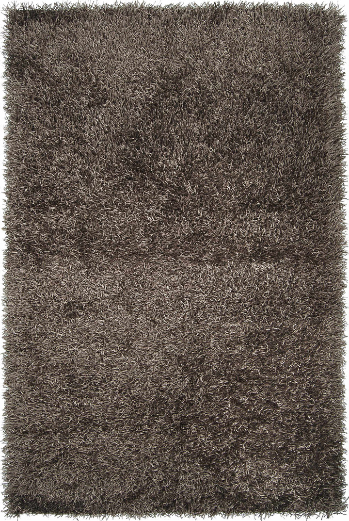 Charcoal Hand Woven 100% Polyester Modern Rectangle Handmade rug, Indoor use only, no fringe, non-washable. round also available