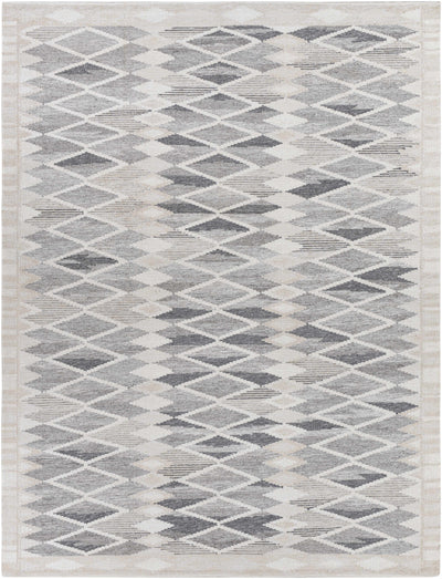 Black Hand Woven 60% Viscose, 20% Wool, 10% Cotton, 10% Linen Modern Rectangle Handmade rug, Indoor use only, no fringe, non-washable.