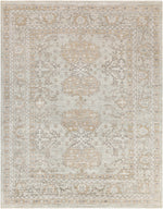 Dusty Sage Hand Knotted 100% Viscose Traditional Rectangle Handmade rug, Indoor use only, has fringe, non-washable.