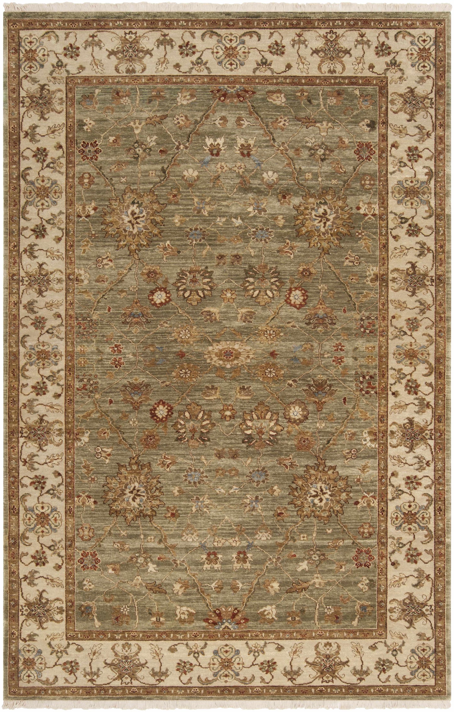 Cambridge CMB-8007 Hand Knotted Rug