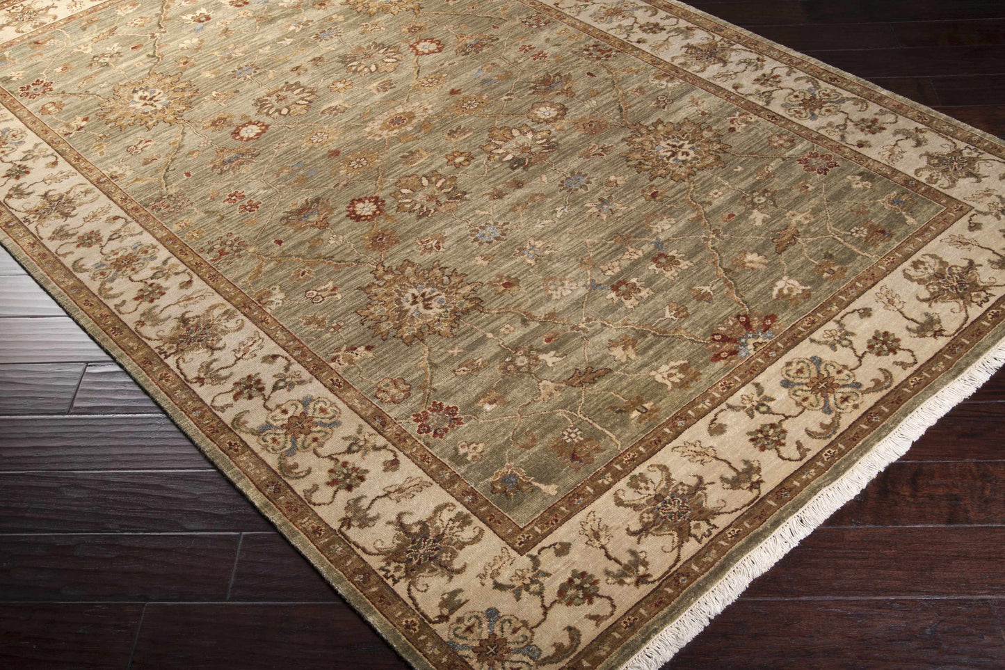 Cambridge CMB-8007 Hand Knotted Rug