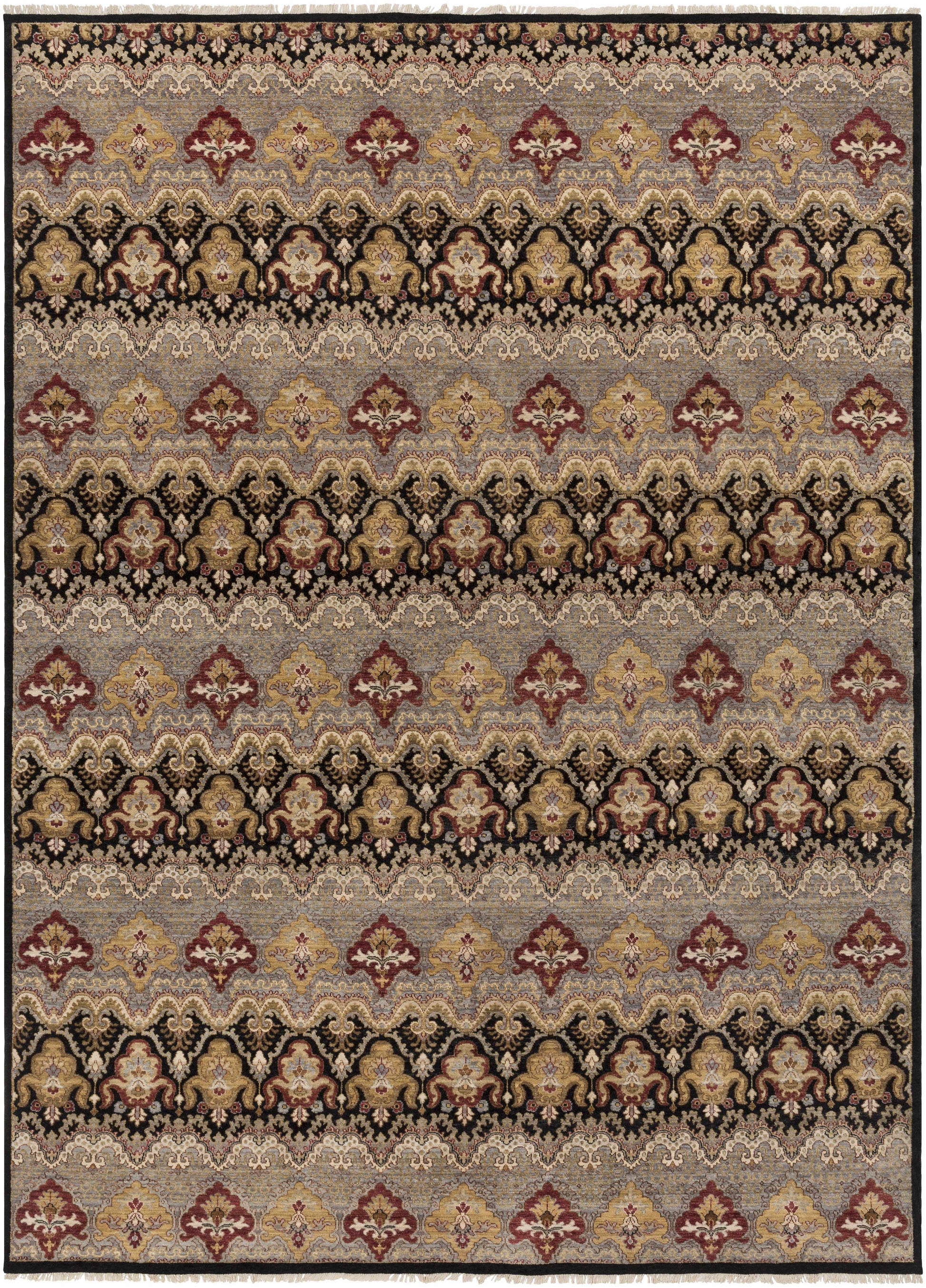 Cambridge CMB-8004 Hand Knotted Rug
