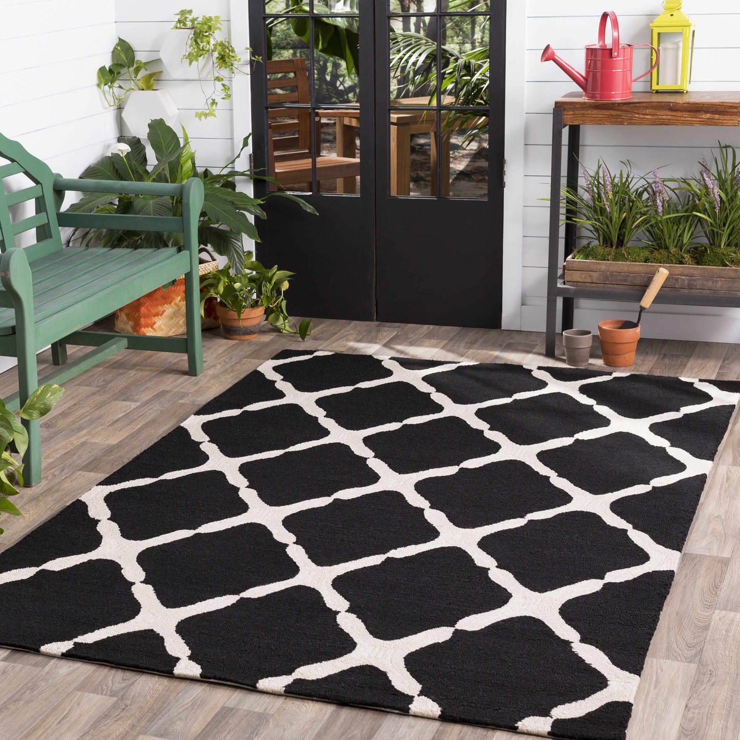 Rain RAI-1244 Hand Hooked Rug