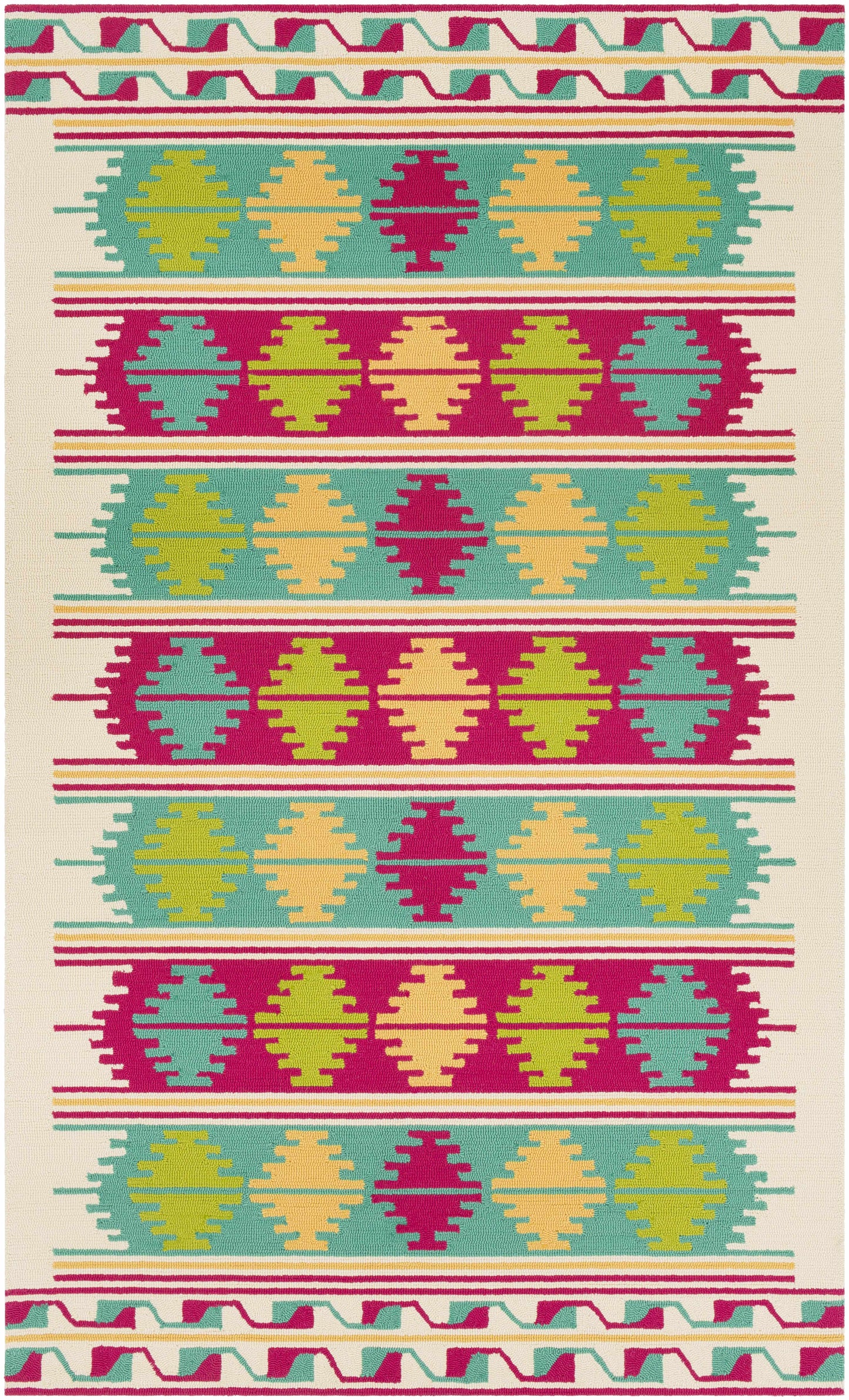 Rain RAI-1272 Hand Hooked Rug