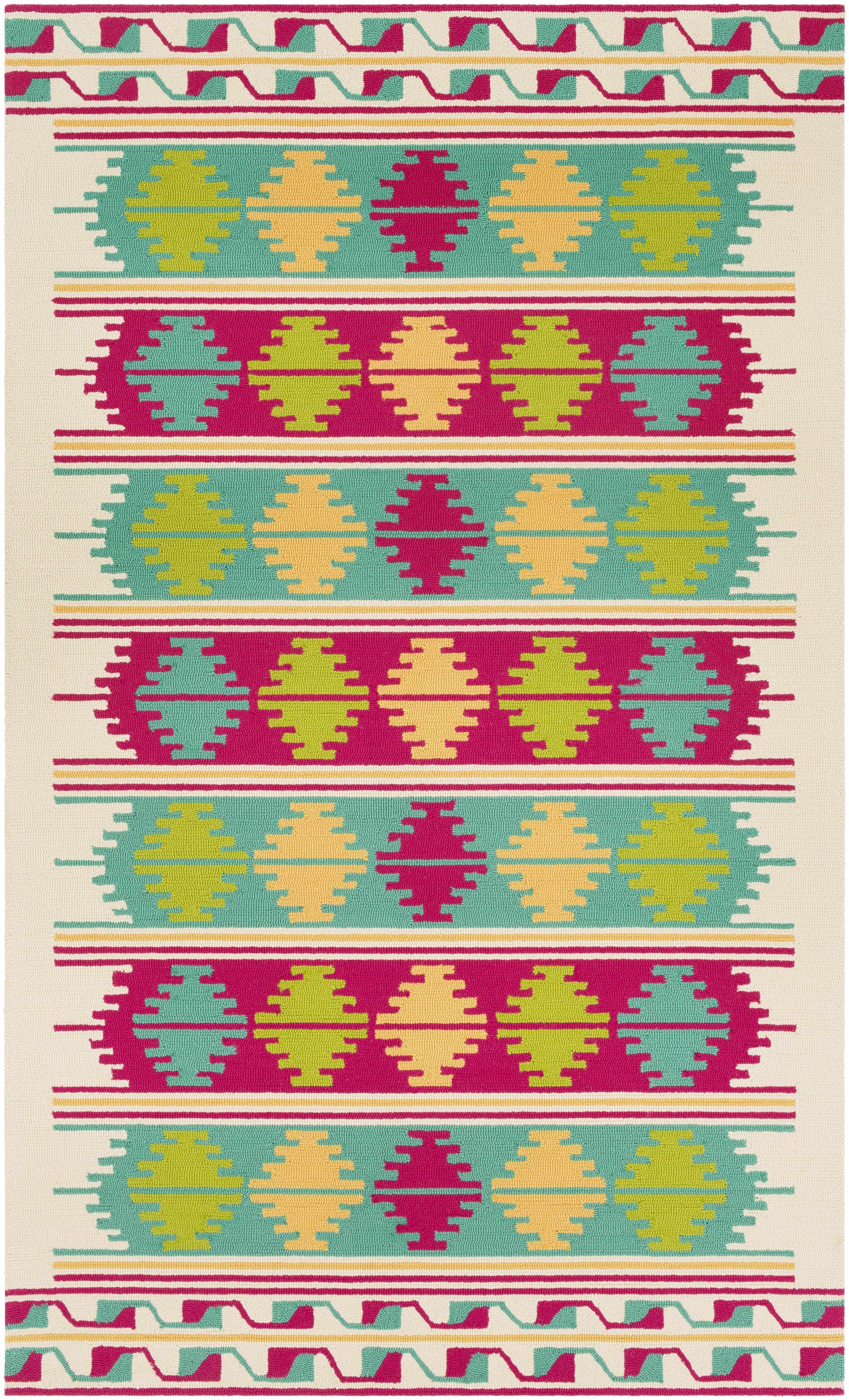 Rain RAI-1272 Hand Hooked Rug