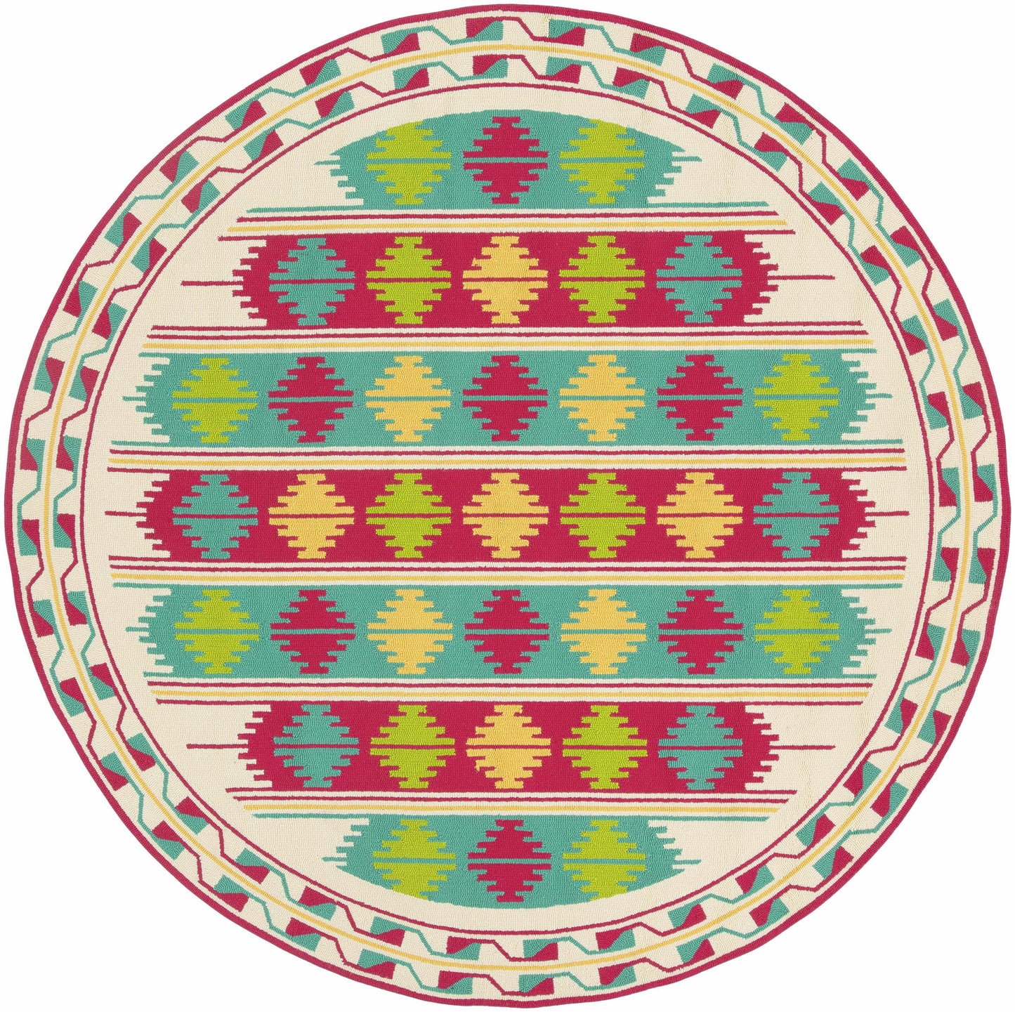 Rain RAI-1272 Hand Hooked Rug