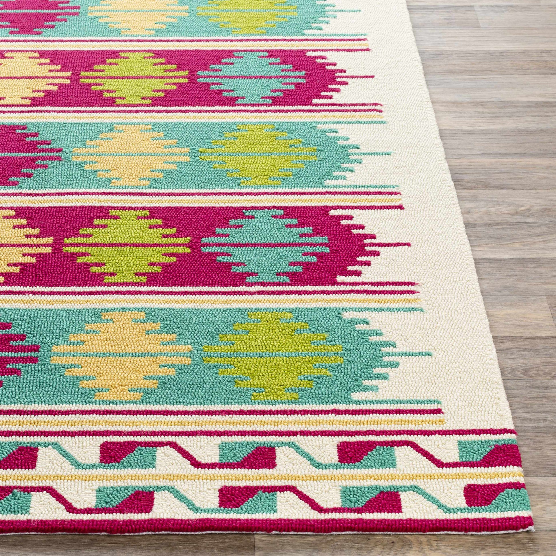 Rain RAI-1272 Hand Hooked Rug