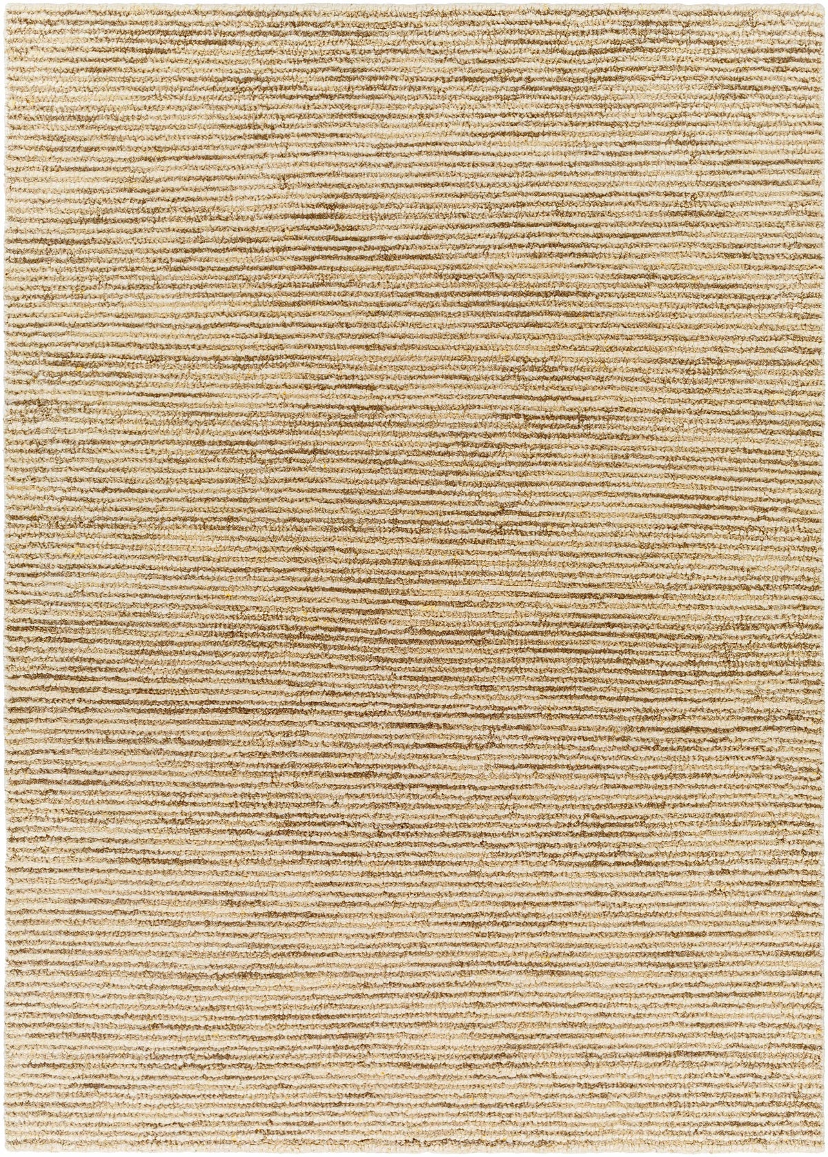 Brown Hand Woven 100% Wool Modern Rectangle Handmade rug, Indoor use only, no fringe, non-washable.