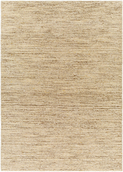 Brown Hand Woven 100% Wool Modern Rectangle Handmade rug, Indoor use only, no fringe, non-washable.
