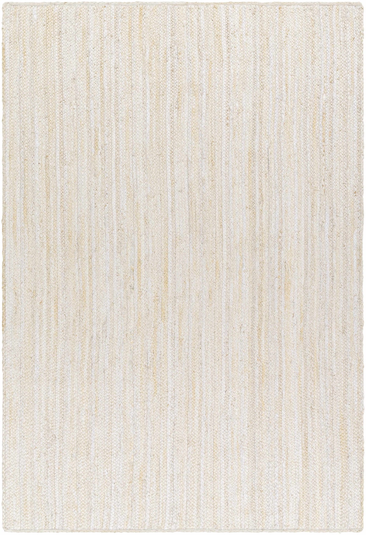 Beige Hand Loomed 100% Jute Modern Rectangle Handmade rug, Indoor use only, no fringe, non-washable. runner also available