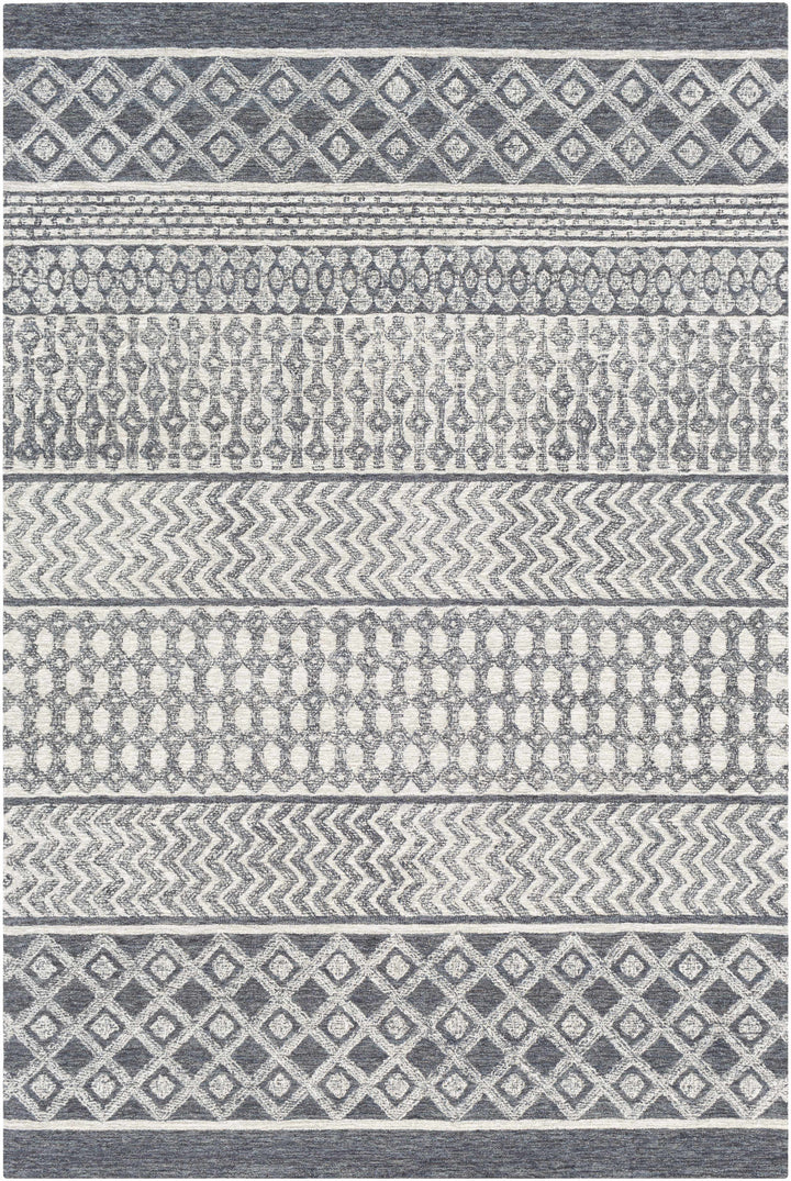 Light Beige Hand Tufted 100% Wool Global Rectangle Handmade rug, Indoor use only, no fringe, non-washable. round, runner also available