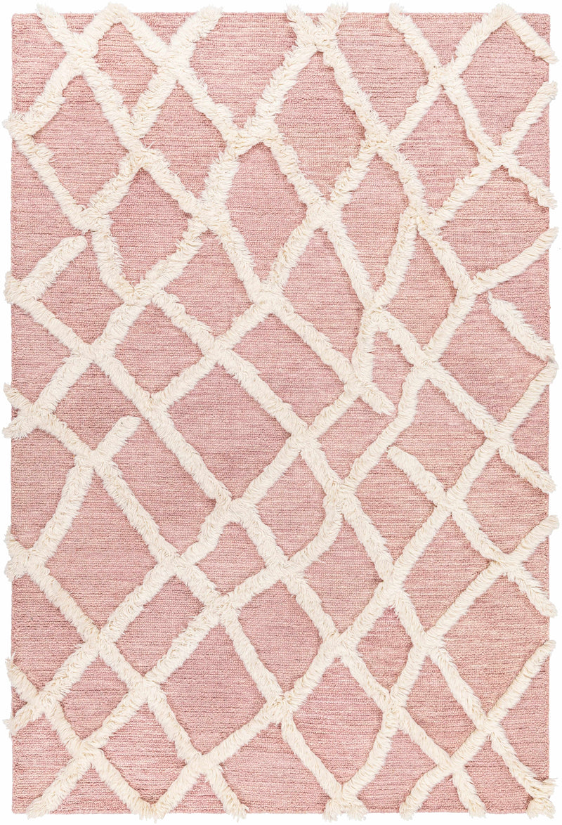 Butter Hand Tufted 100% Wool Global Rectangle Handmade rug, Indoor use only, no fringe, non-washable.