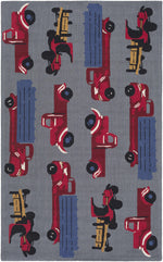Tic Tac Toe TCT-6004 Hand Hooked Rug