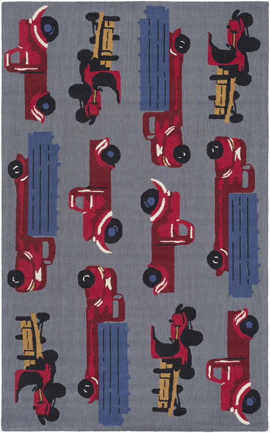 Tic Tac Toe TCT-6004 Hand Hooked Rug