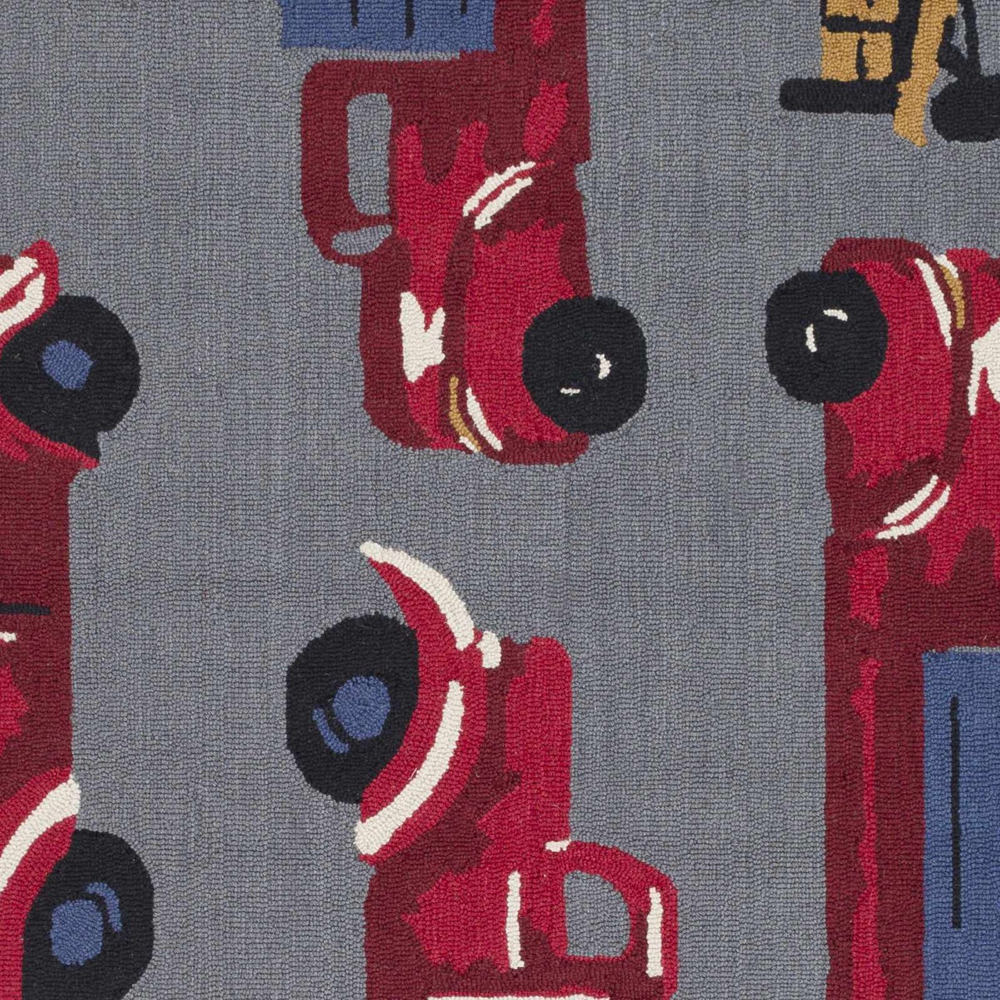 Tic Tac Toe TCT-6004 Hand Hooked Rug