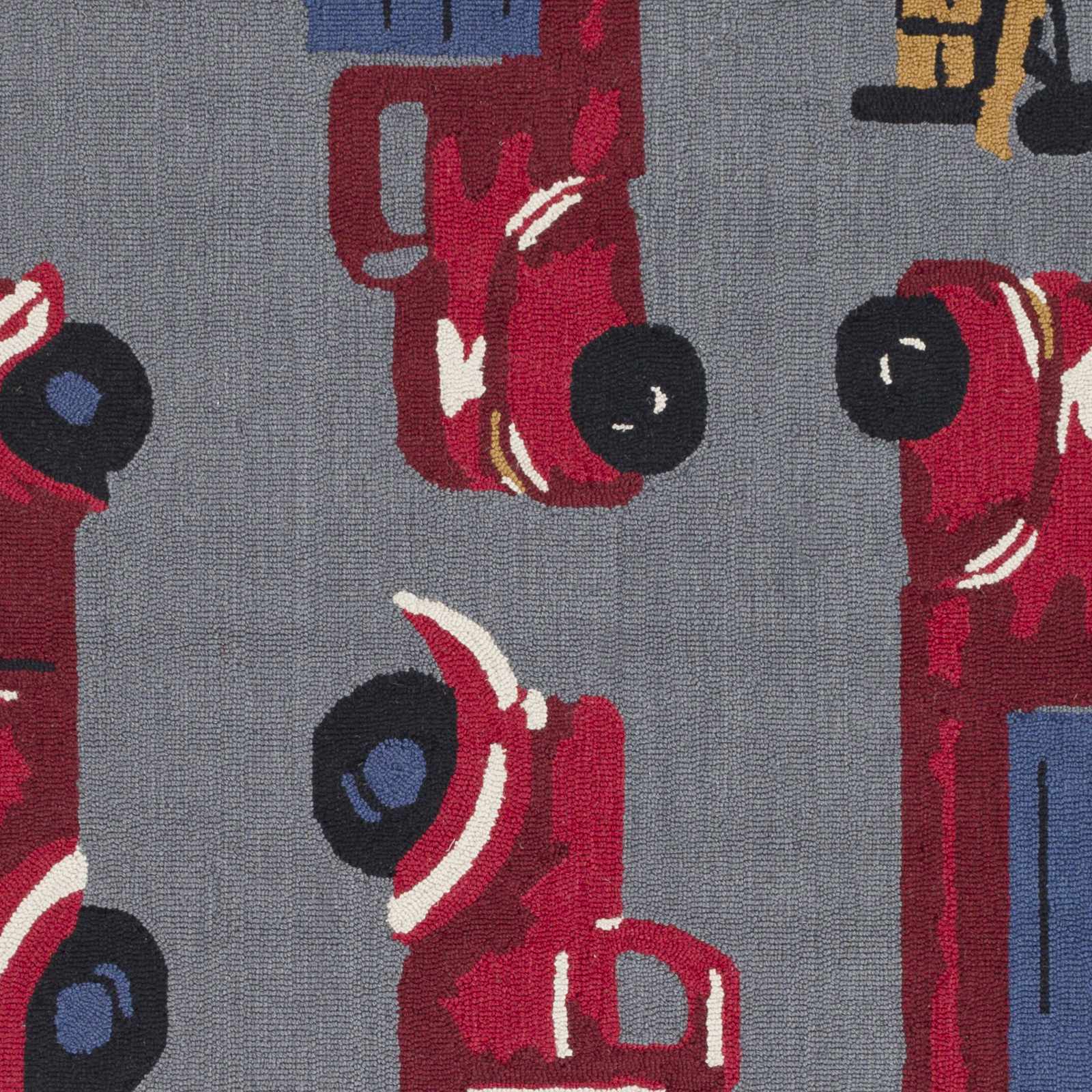 Tic Tac Toe TCT-6004 Hand Hooked Rug