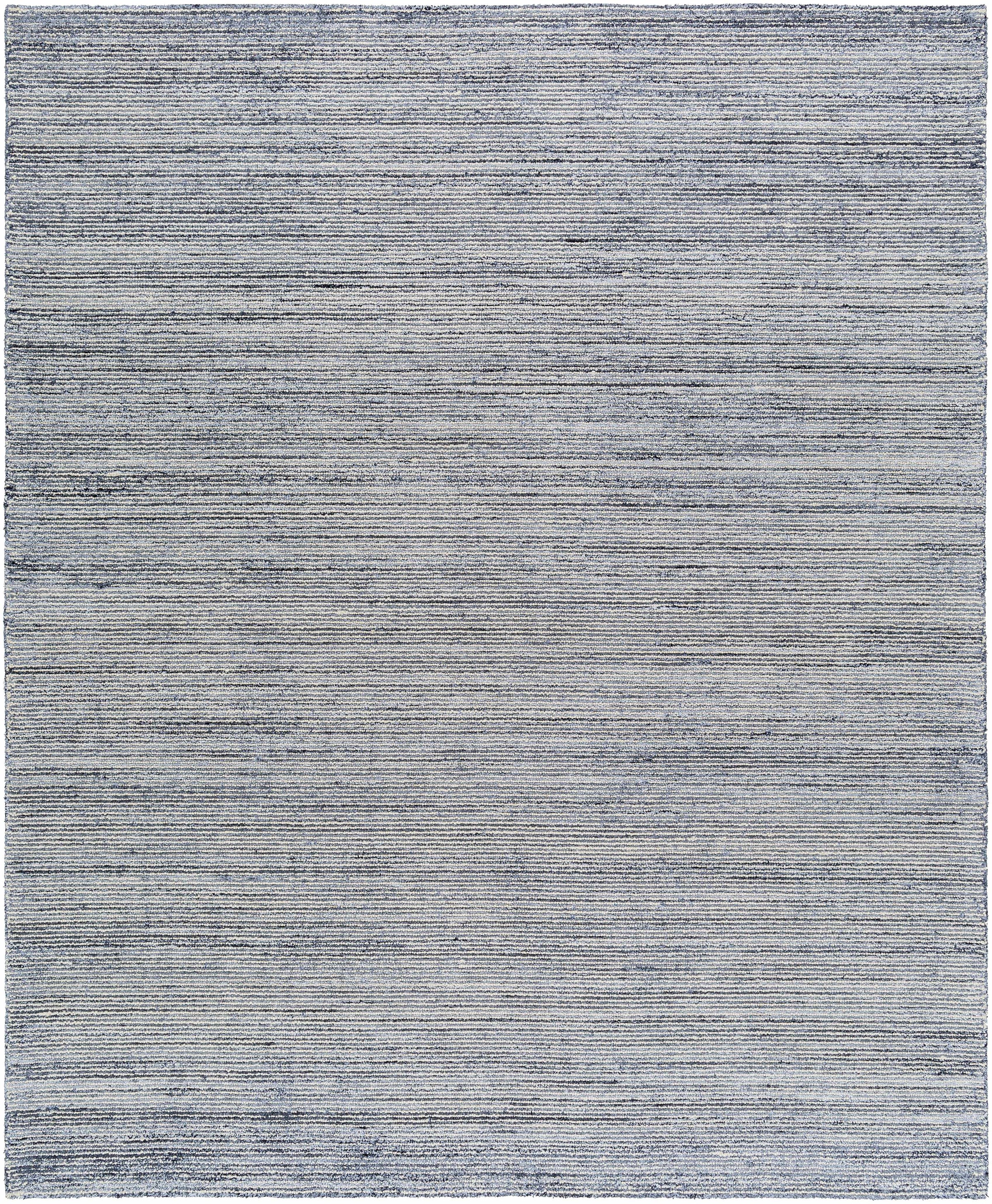 Cream Hand Tufted 60% Wool, 40% Recycled PET Yarn Cottage Rectangle Handmade rug, Indoor use only, no fringe, non-washable.
