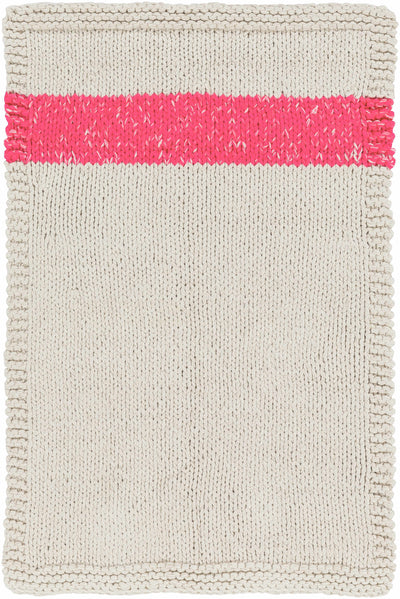 Seafoam Hand Woven 34% Acrylic, 33% Cotton, 33% Polyester Cottage Rectangle Handmade rug, Indoor use only, no fringe, non-washable.