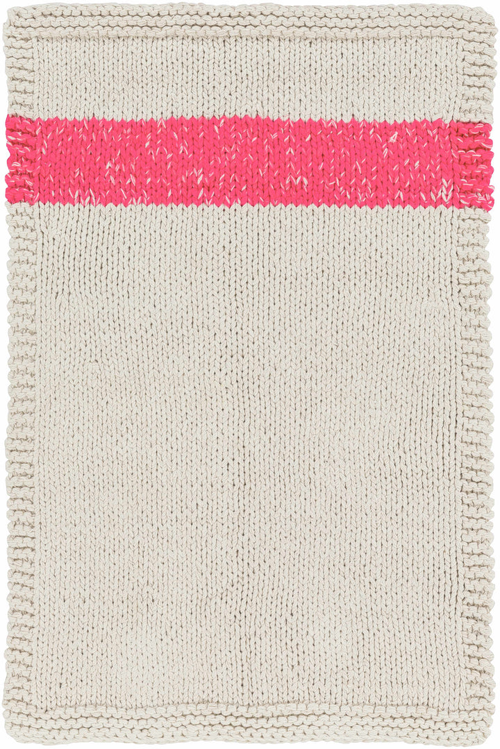 Seafoam Hand Woven 34% Acrylic, 33% Cotton, 33% Polyester Cottage Rectangle Handmade rug, Indoor use only, no fringe, non-washable.