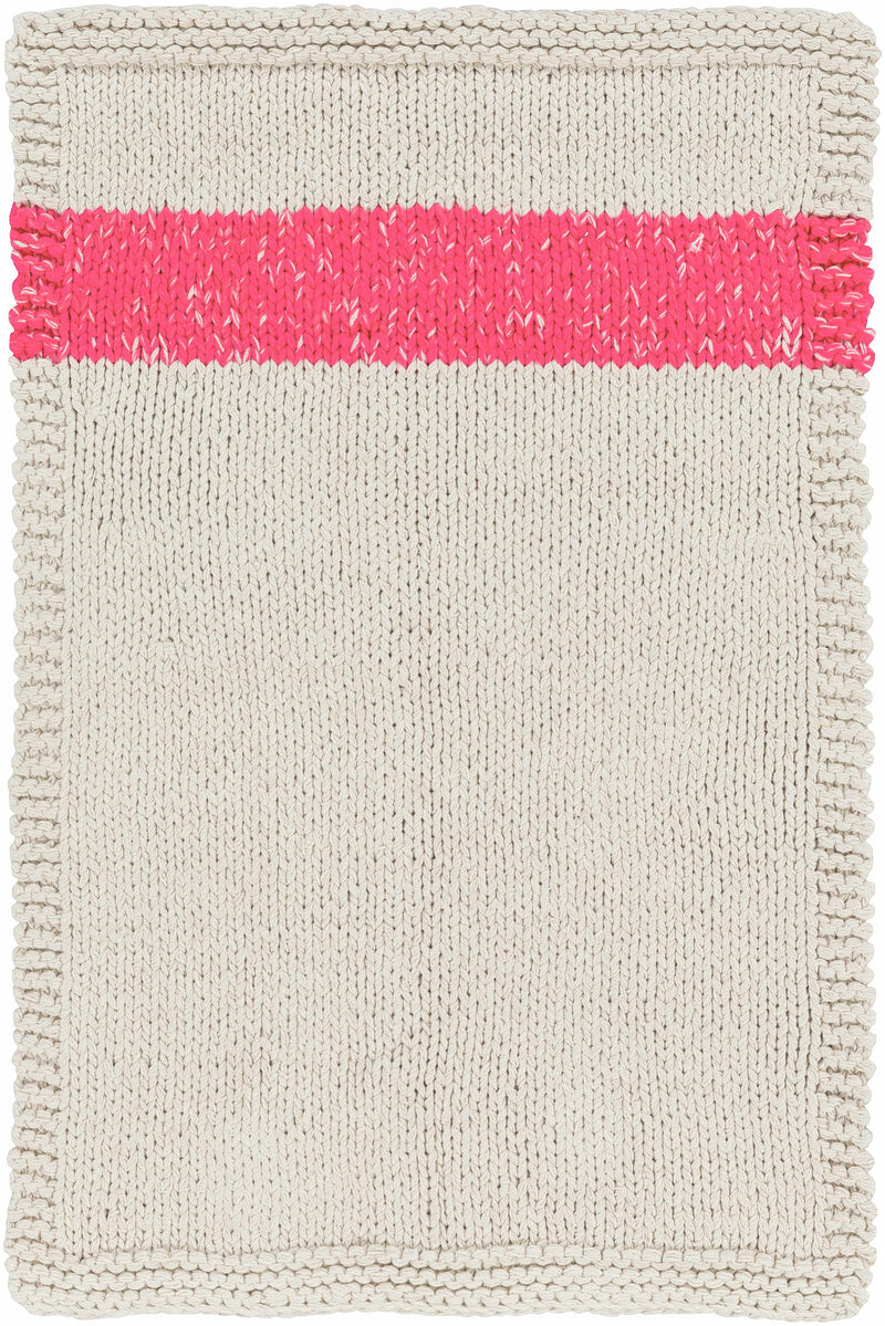 Seafoam Hand Woven 34% Acrylic, 33% Cotton, 33% Polyester Cottage Rectangle Handmade rug, Indoor use only, no fringe, non-washable.