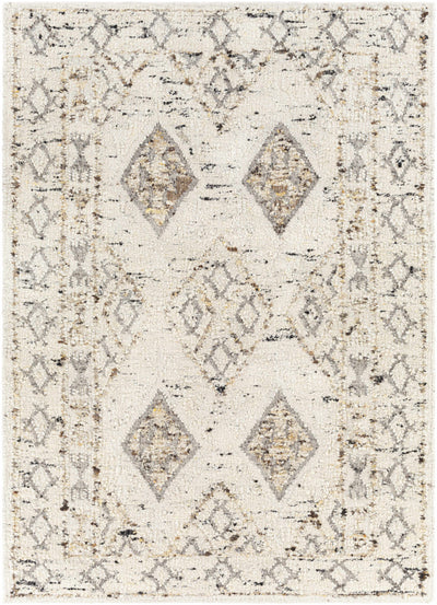 Cream Hand Woven 100% Wool Global Rectangle Handmade rug, Indoor use only, no fringe, non-washable.