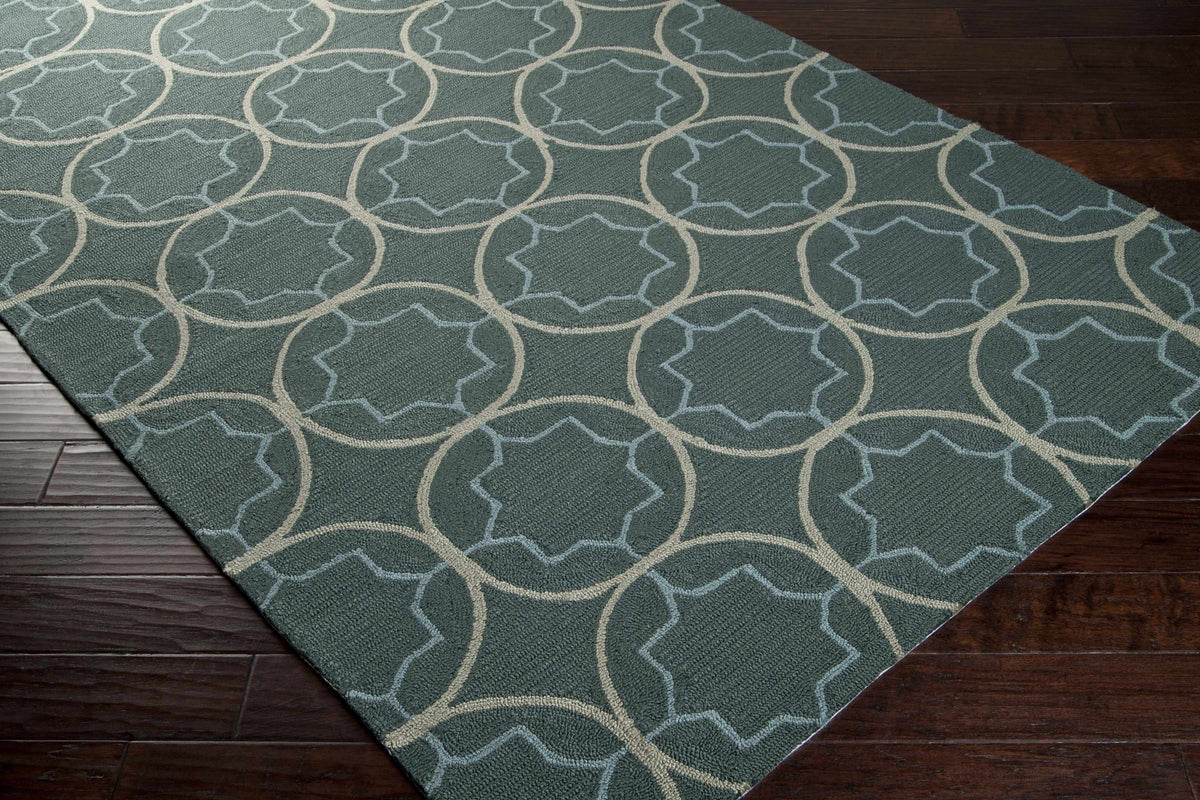 Rain RAI-1093 Hand Hooked Rug