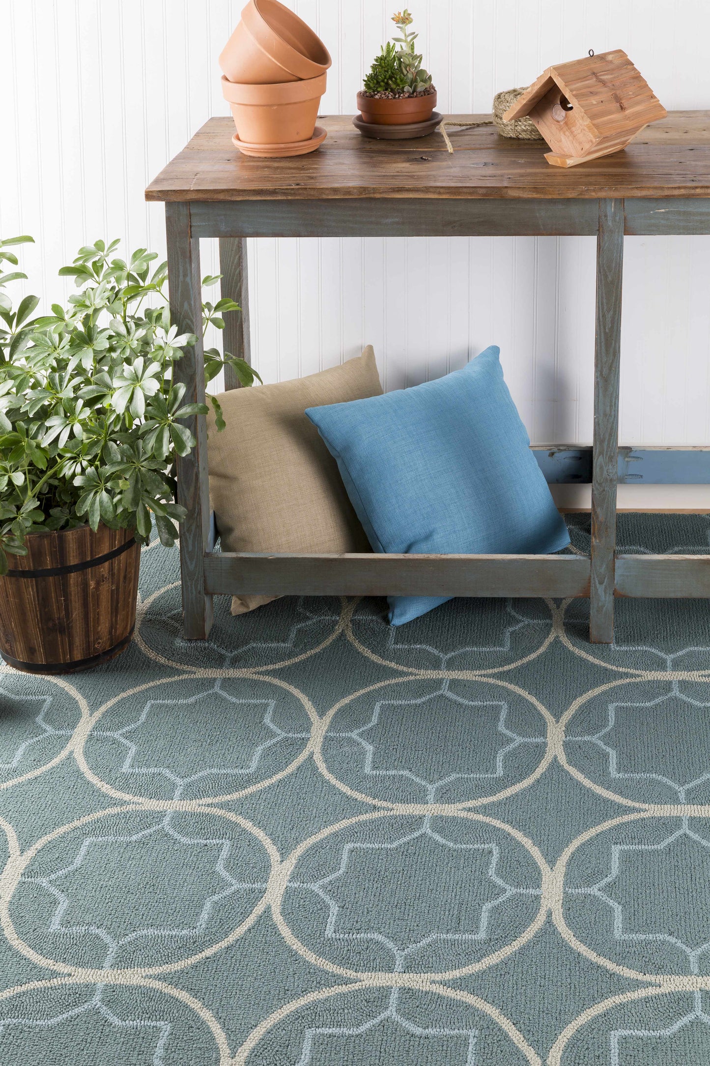 Rain RAI-1093 Hand Hooked Rug