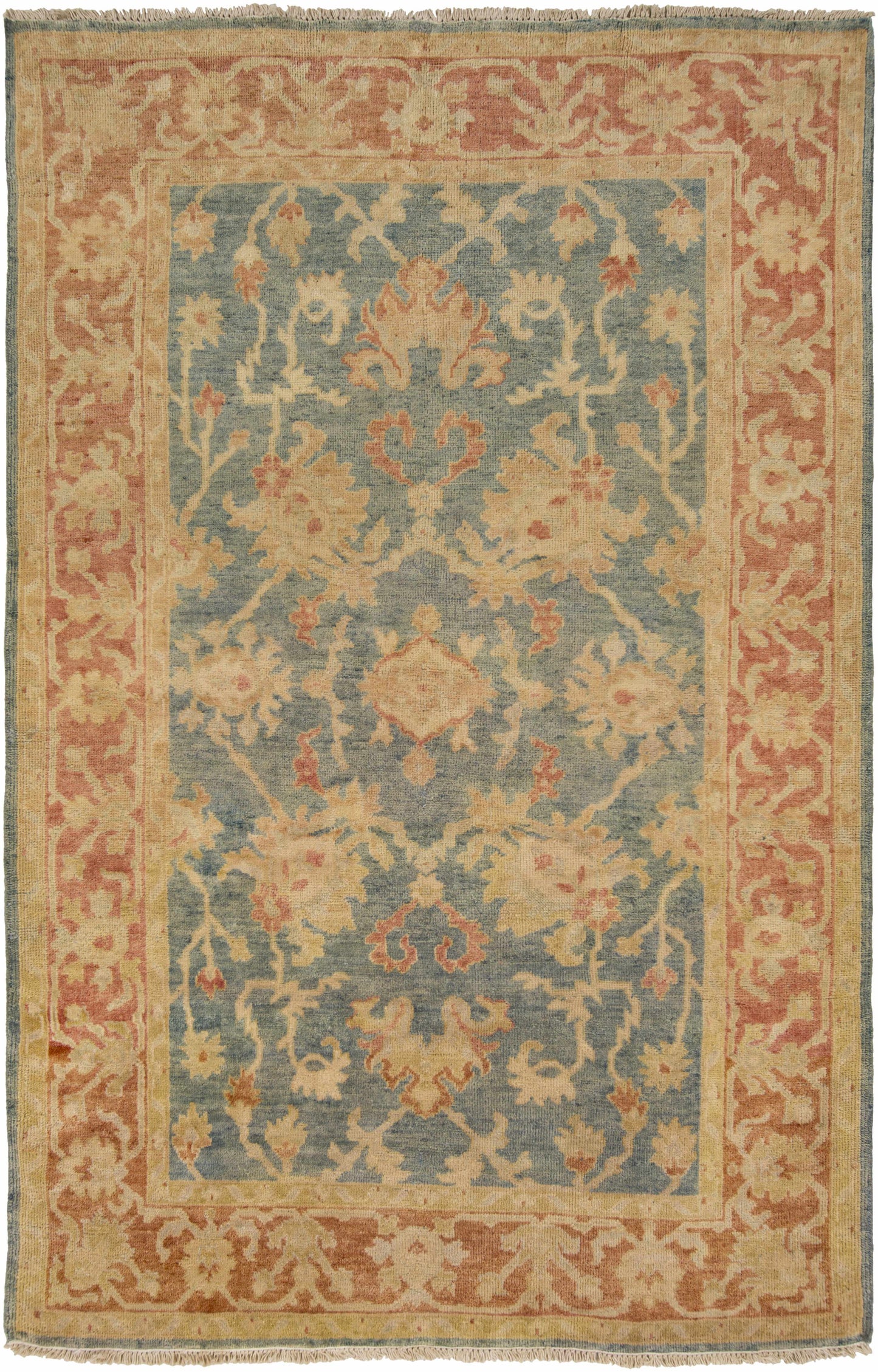 Hillcrest HIL-9026 Hand Knotted Rug