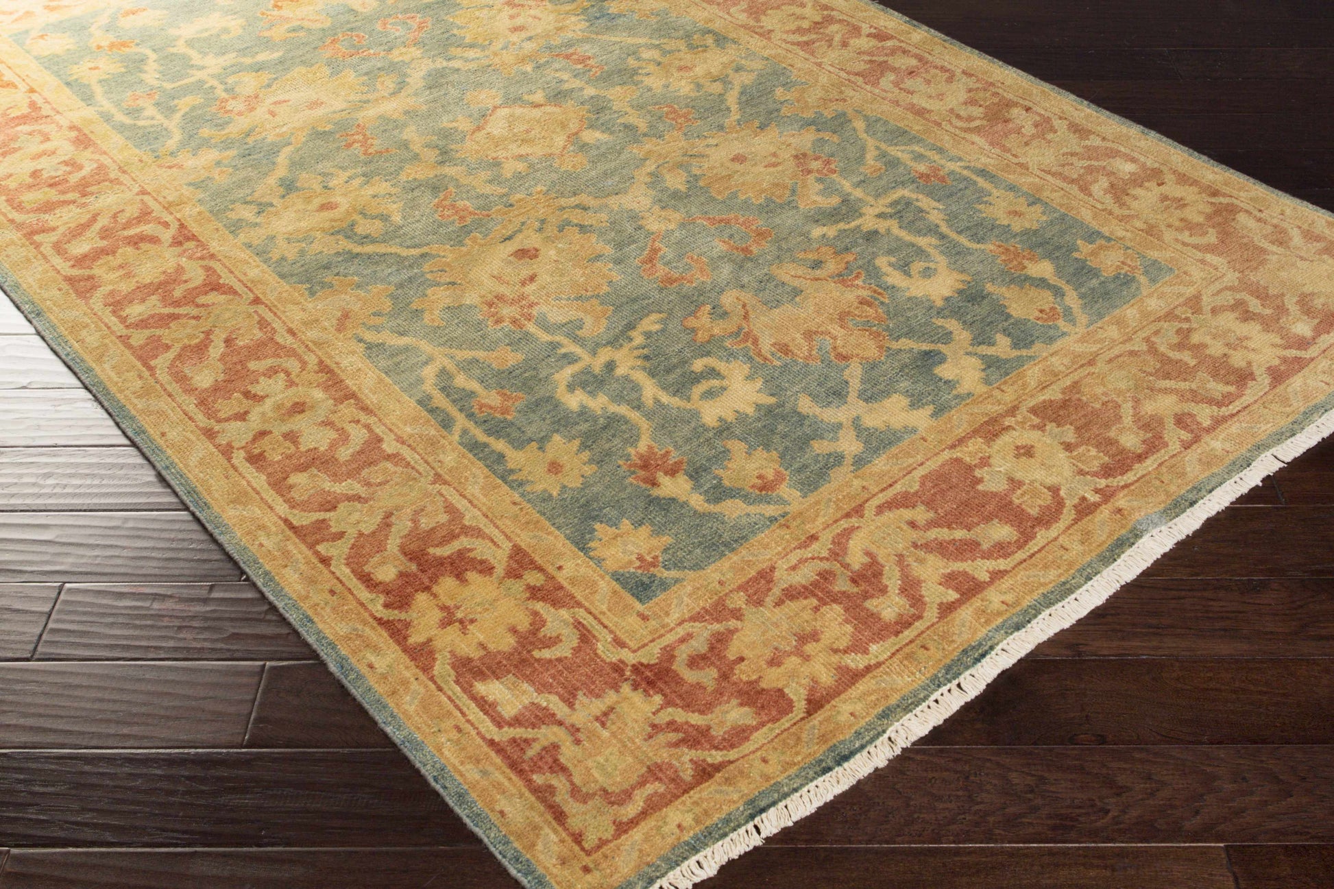 Hillcrest HIL-9026 Hand Knotted Rug