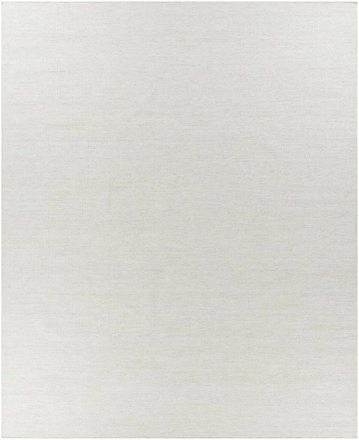 Light Gray Hand Woven 100% Recycled PET Yarn Modern Rectangle Handmade rug, Indoor use only, no fringe, non-washable.