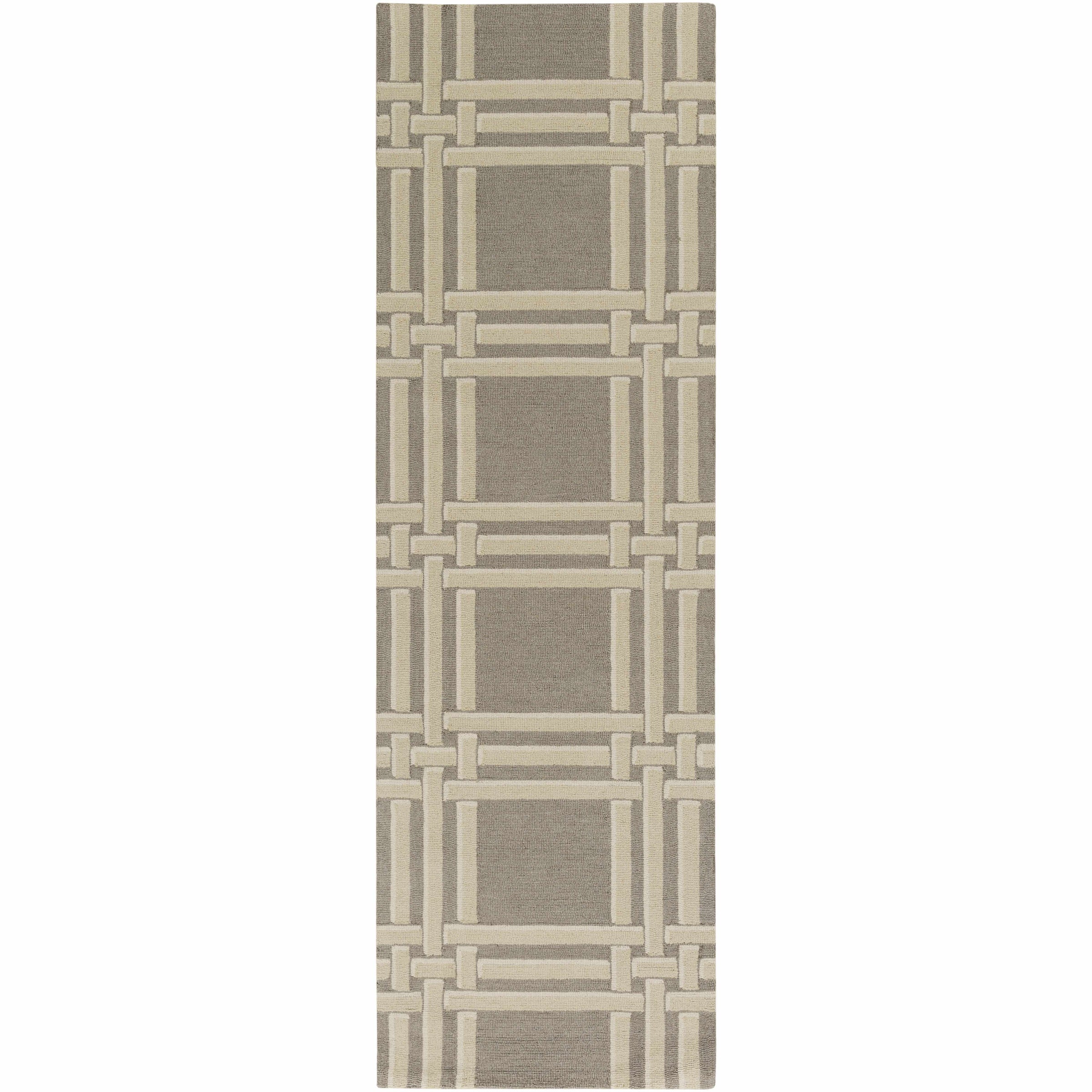 Lockhart LKH-9007 Hand Hooked Rug
