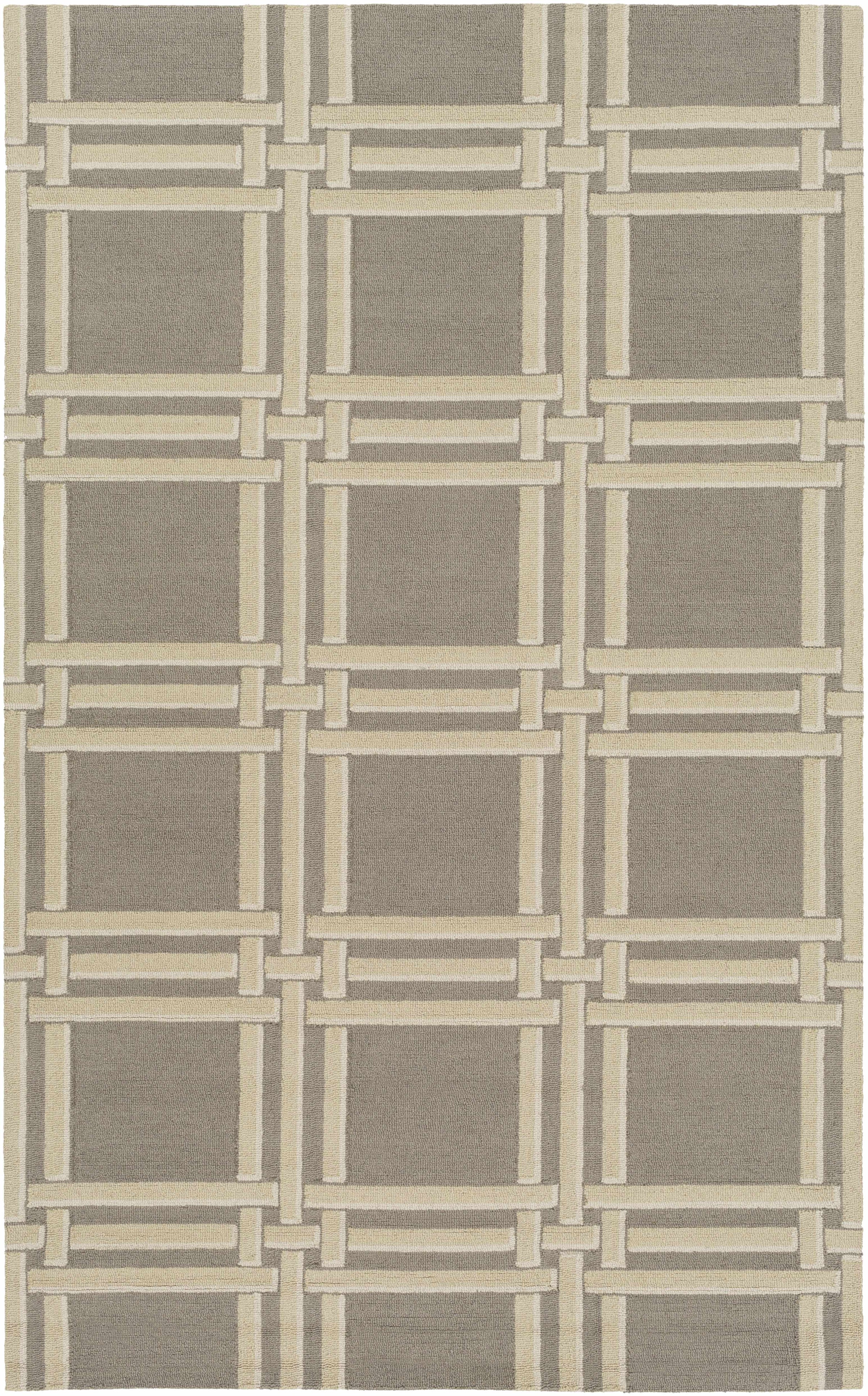 Lockhart LKH-9007 Hand Hooked Rug