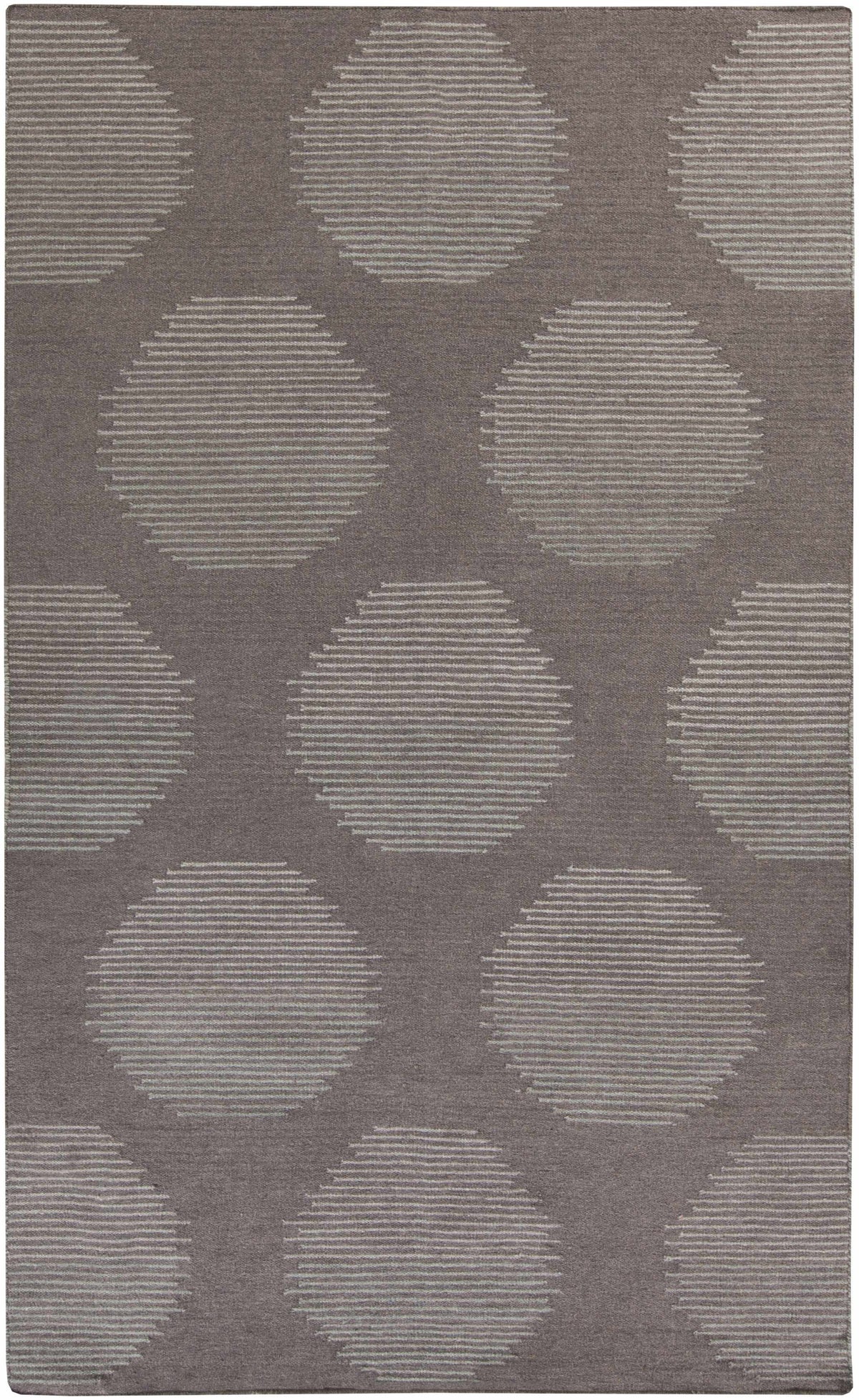 Charcoal Hand Woven 100% Wool Modern Rectangle Handmade rug, Indoor use only, no fringe, non-washable. runner also available