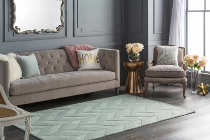 Central Park AWHP-4027 Hand Loomed Rug