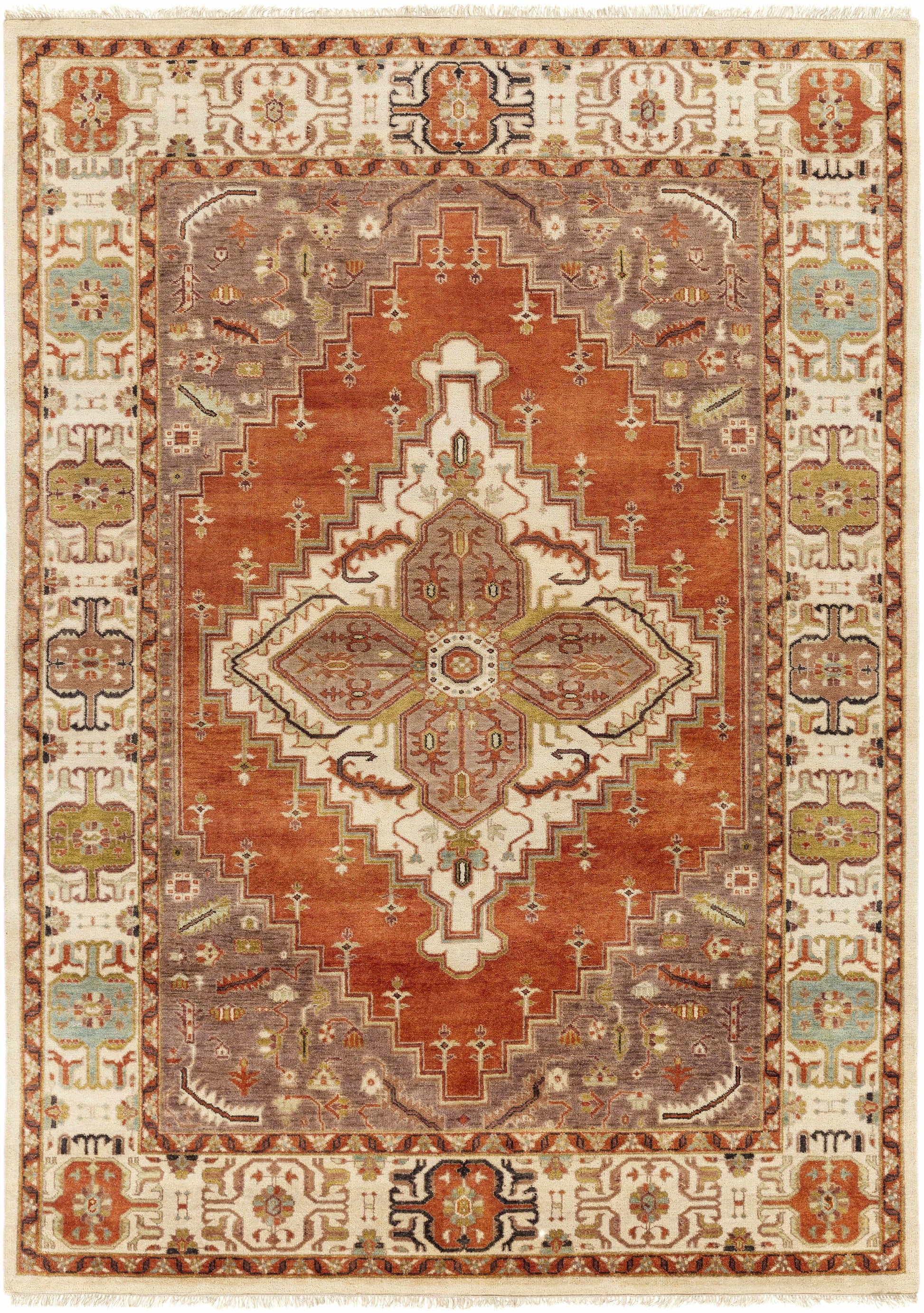Zeus ZEU-7800 Hand Knotted Rug