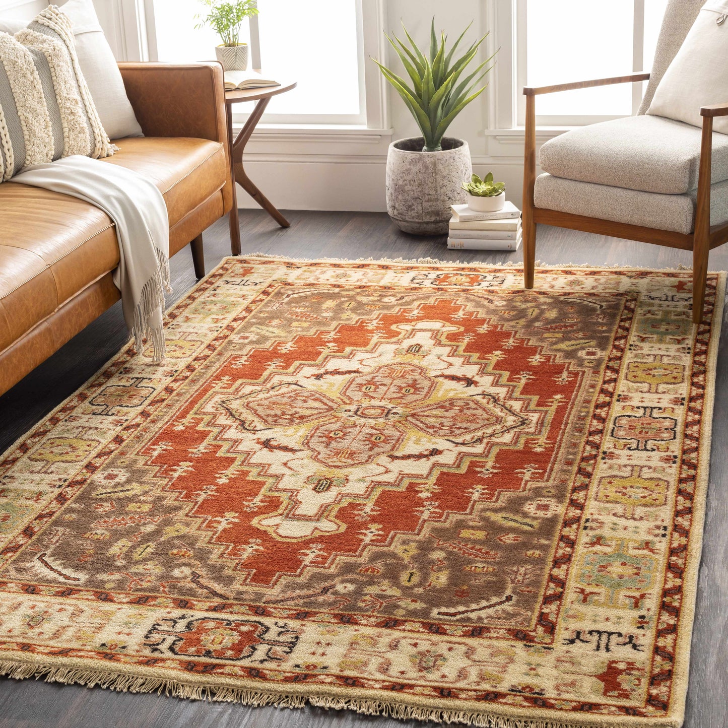 Zeus ZEU-7800 Hand Knotted Rug