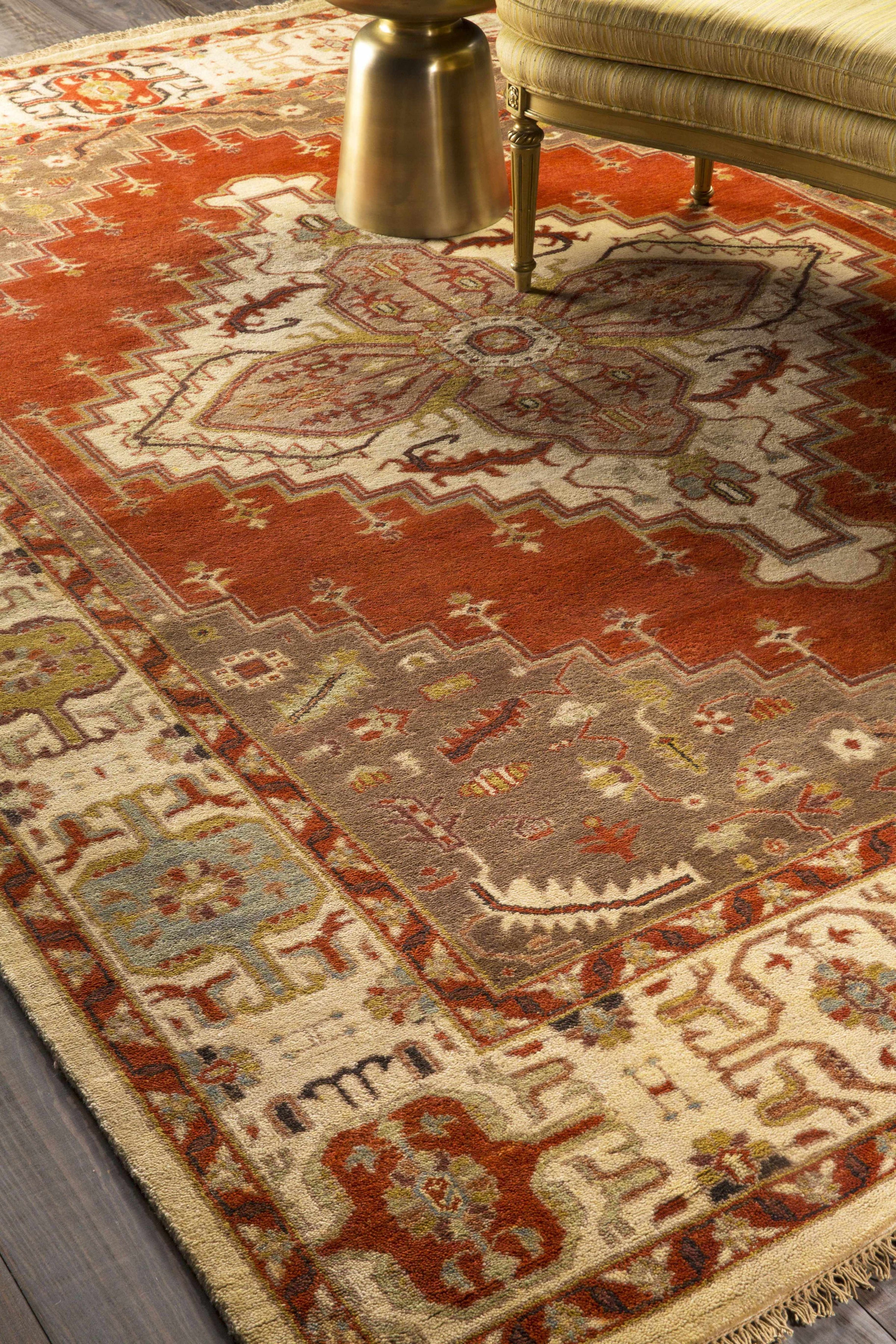 Zeus ZEU-7800 Hand Knotted Rug