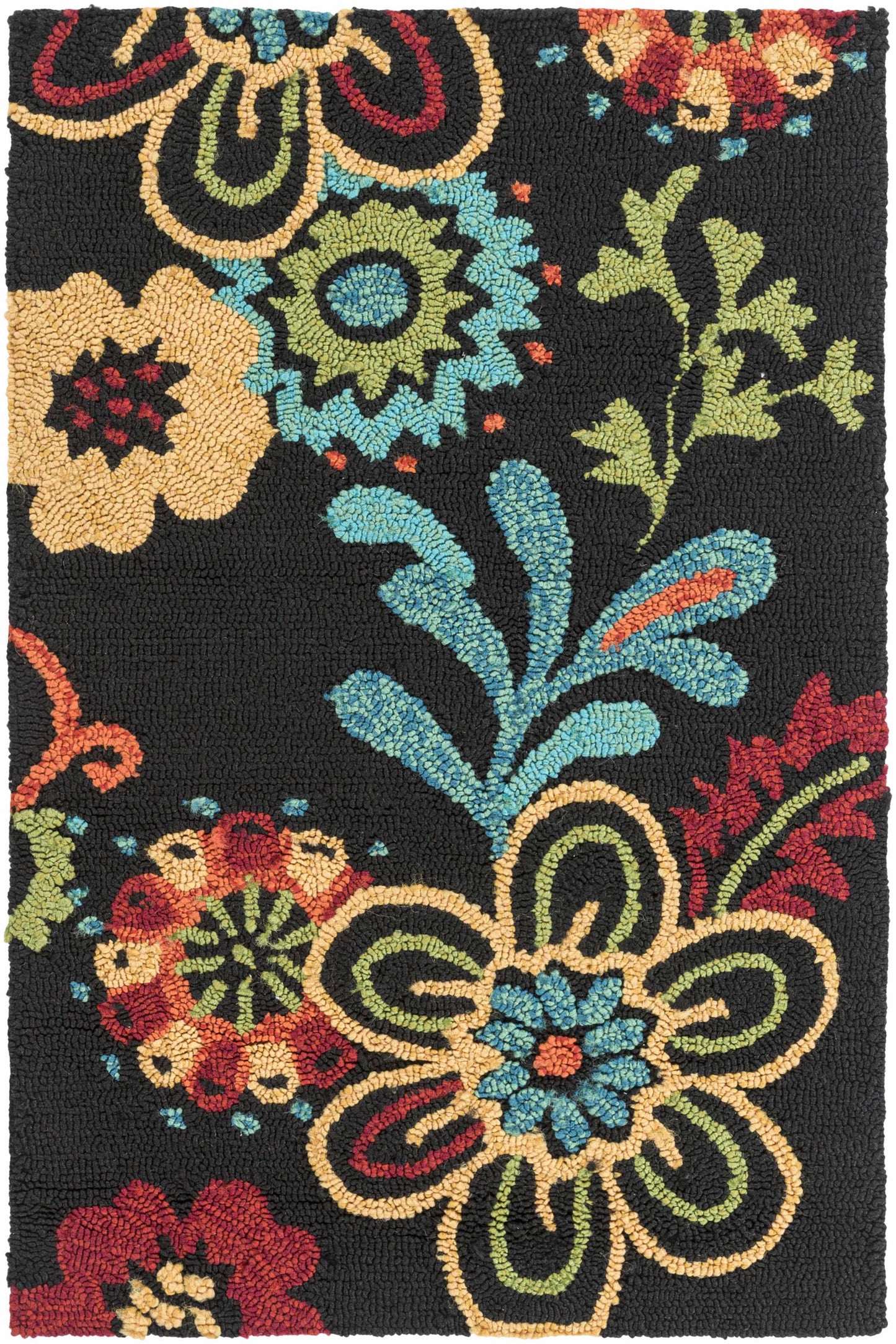 Storm SOM-7707 Hand Hooked Rug