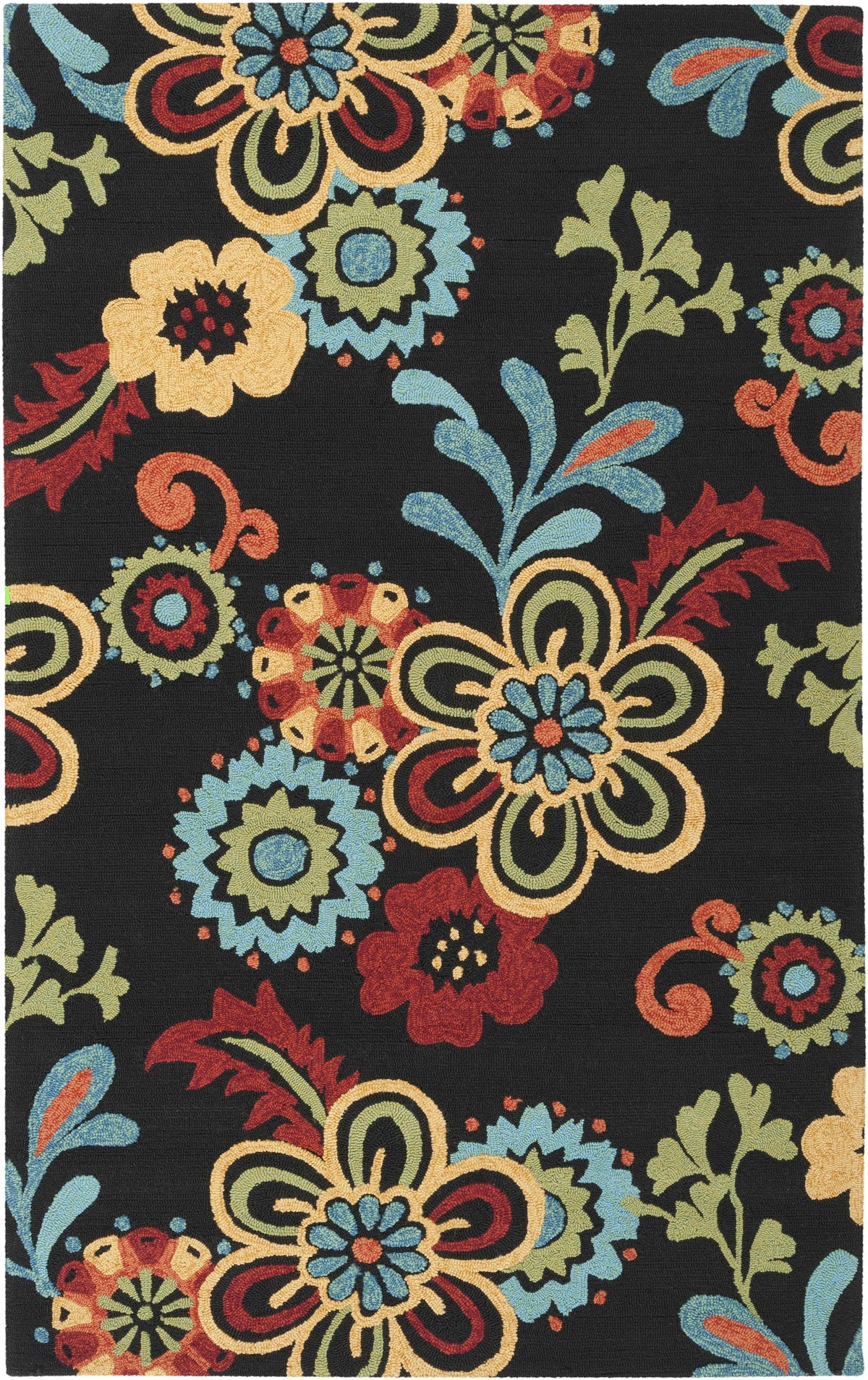 Storm SOM-7707 Hand Hooked Rug