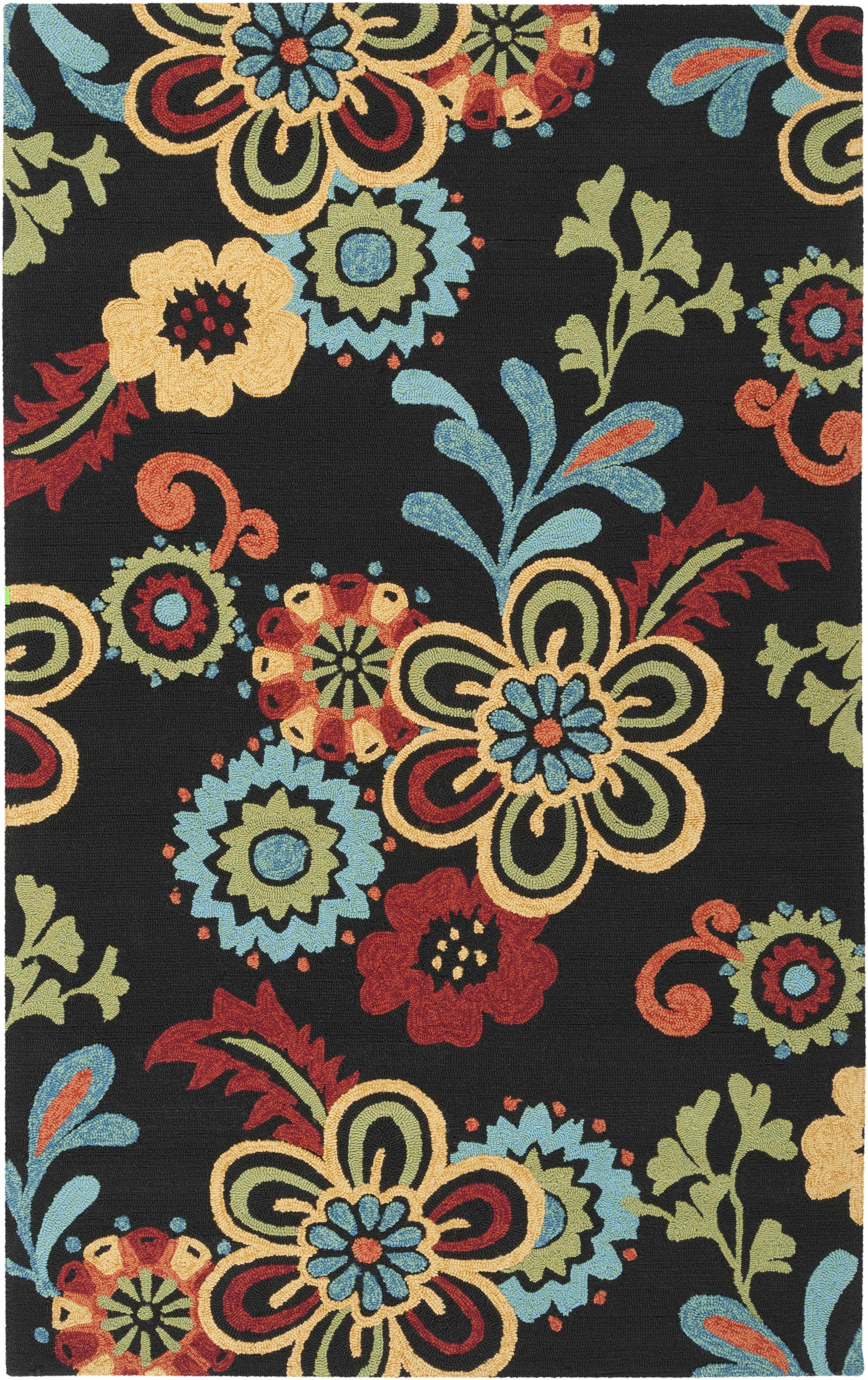 Storm SOM-7707 Hand Hooked Rug